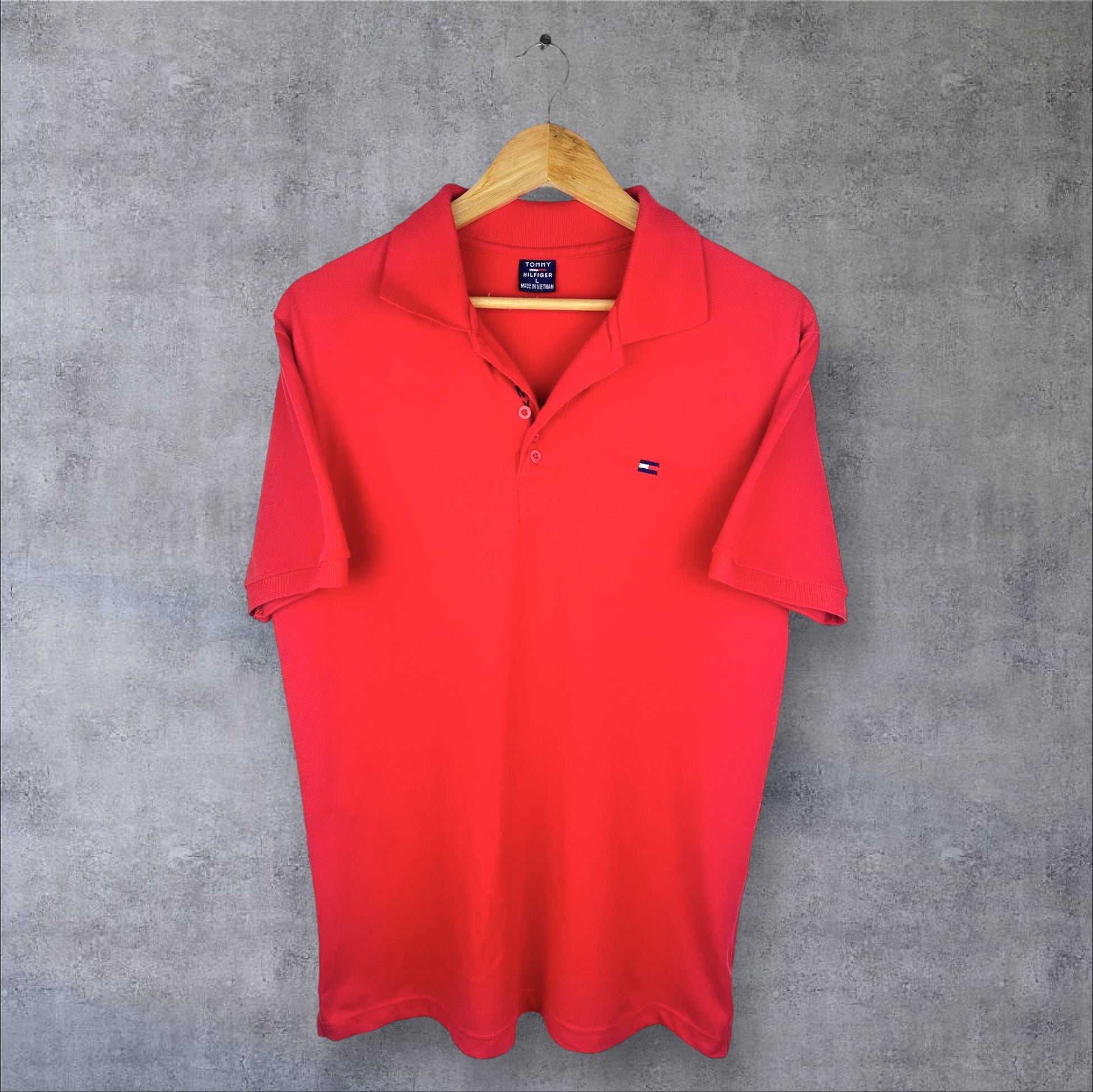 VINTAGE TOMMY HILFIGER POLO SHIRT - M/L