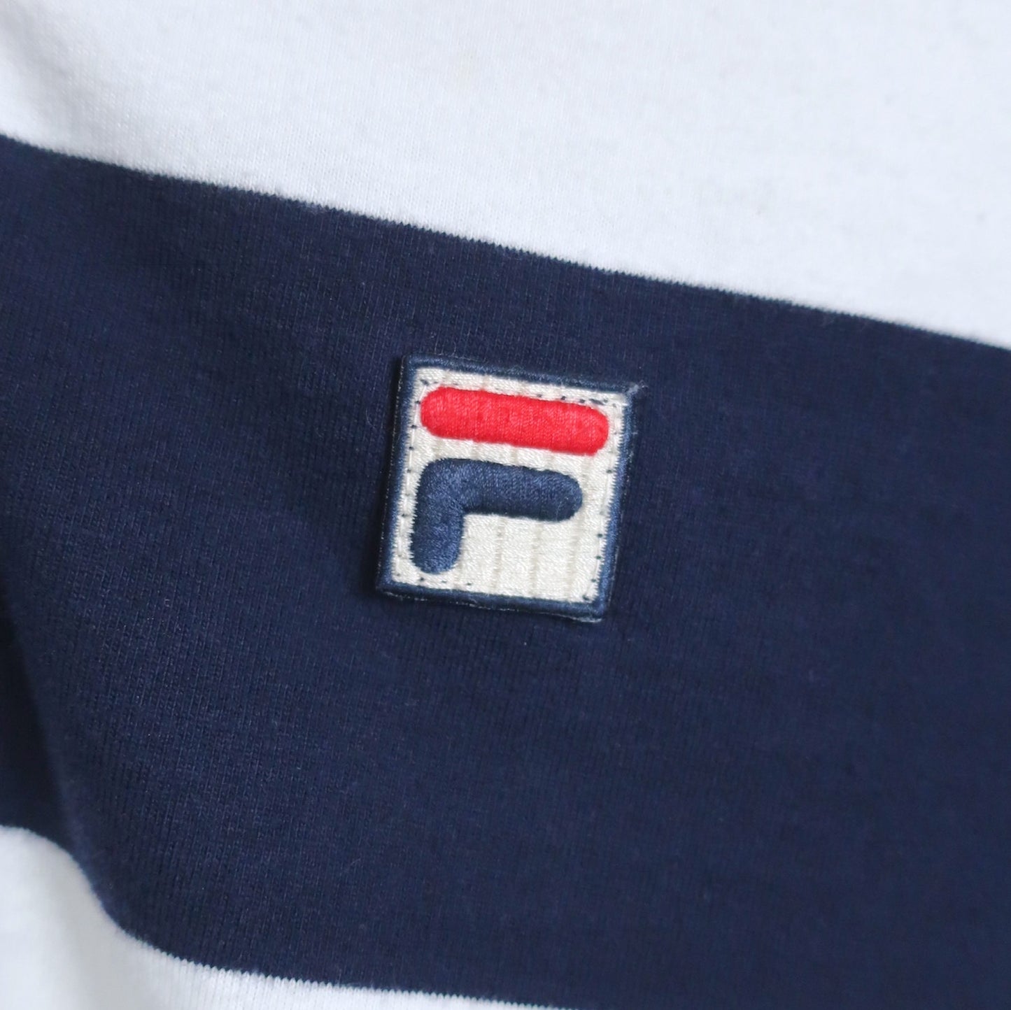VINTAGE LONG-SLEEVE FILA POLO SHIRT - S