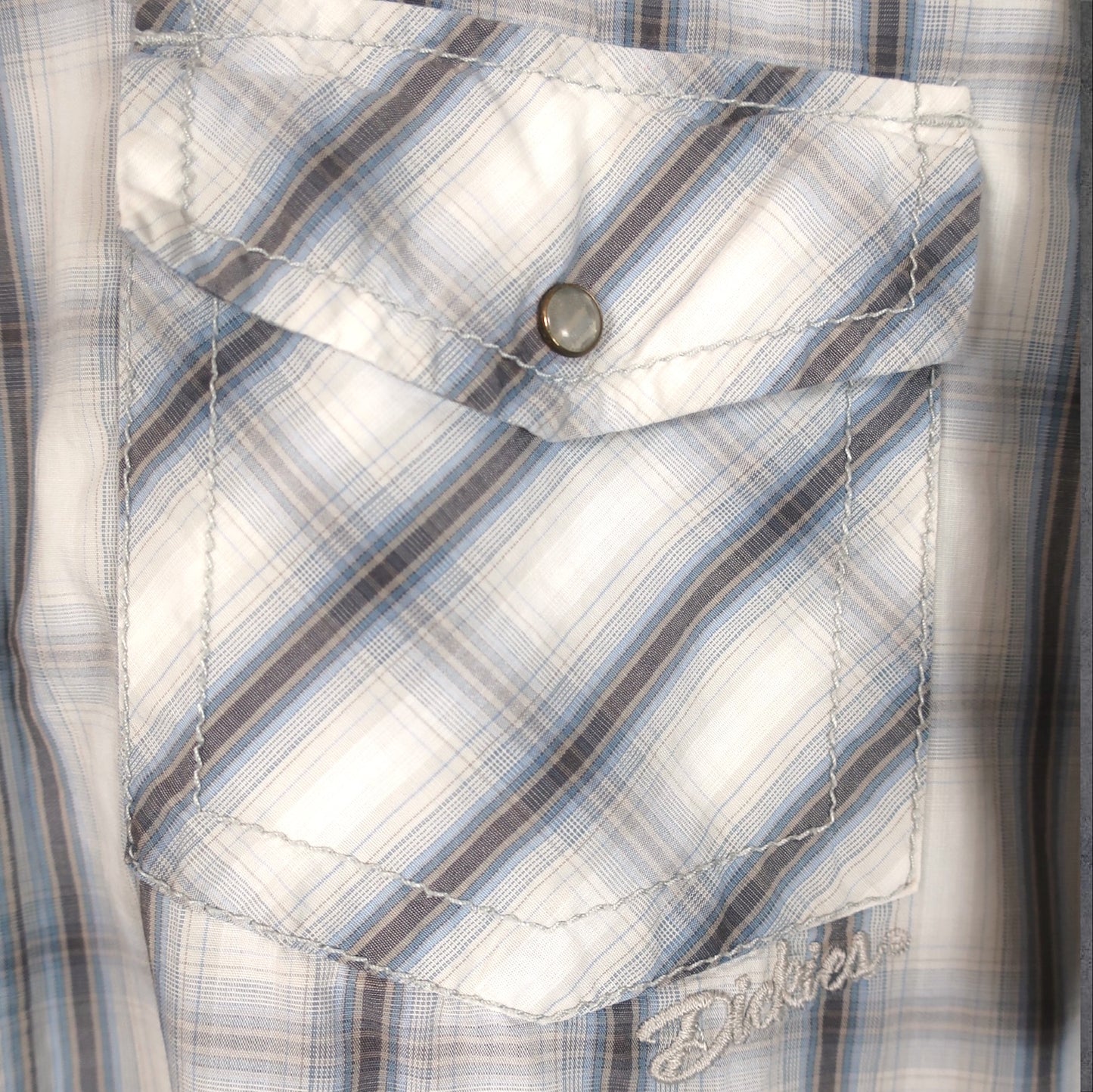 VINTAGE DICKIES BUTTON-UP SHIRT - M