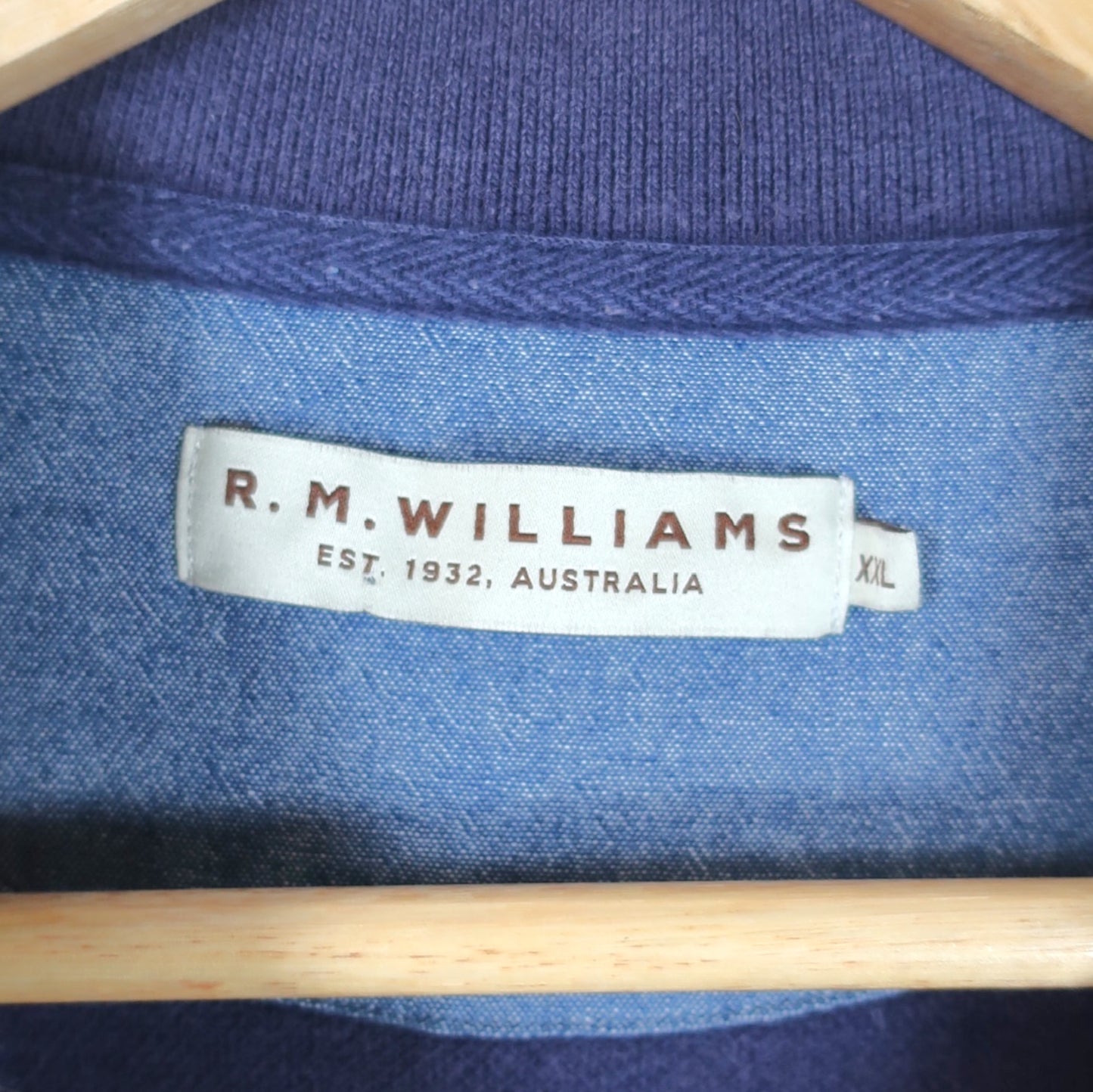 VINTAGE RM WILLIAMS POLO SHIRT - XXL