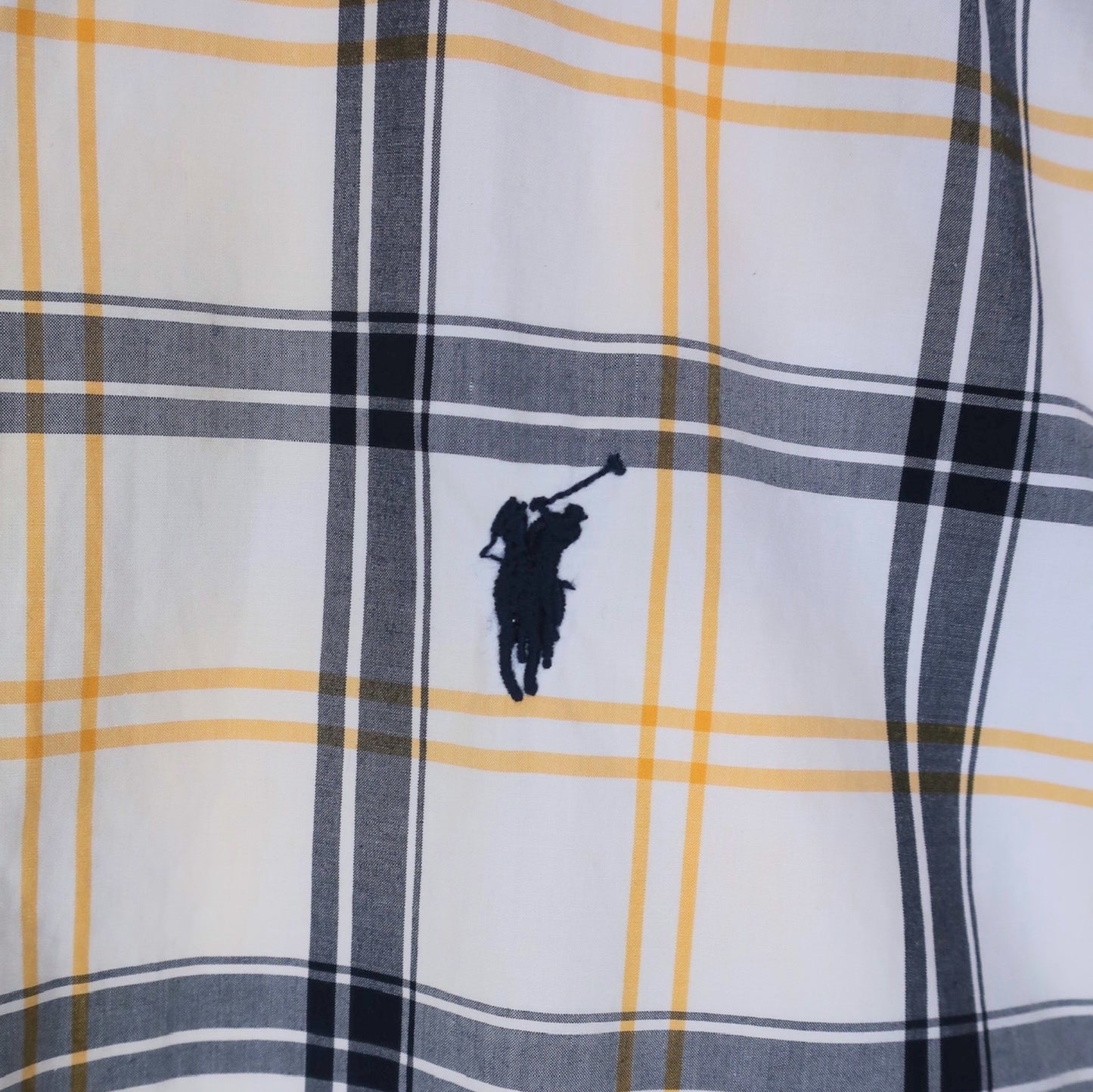 VINTAGE POLO RALPH LAUREN BUTTON-UP SHIRT - L