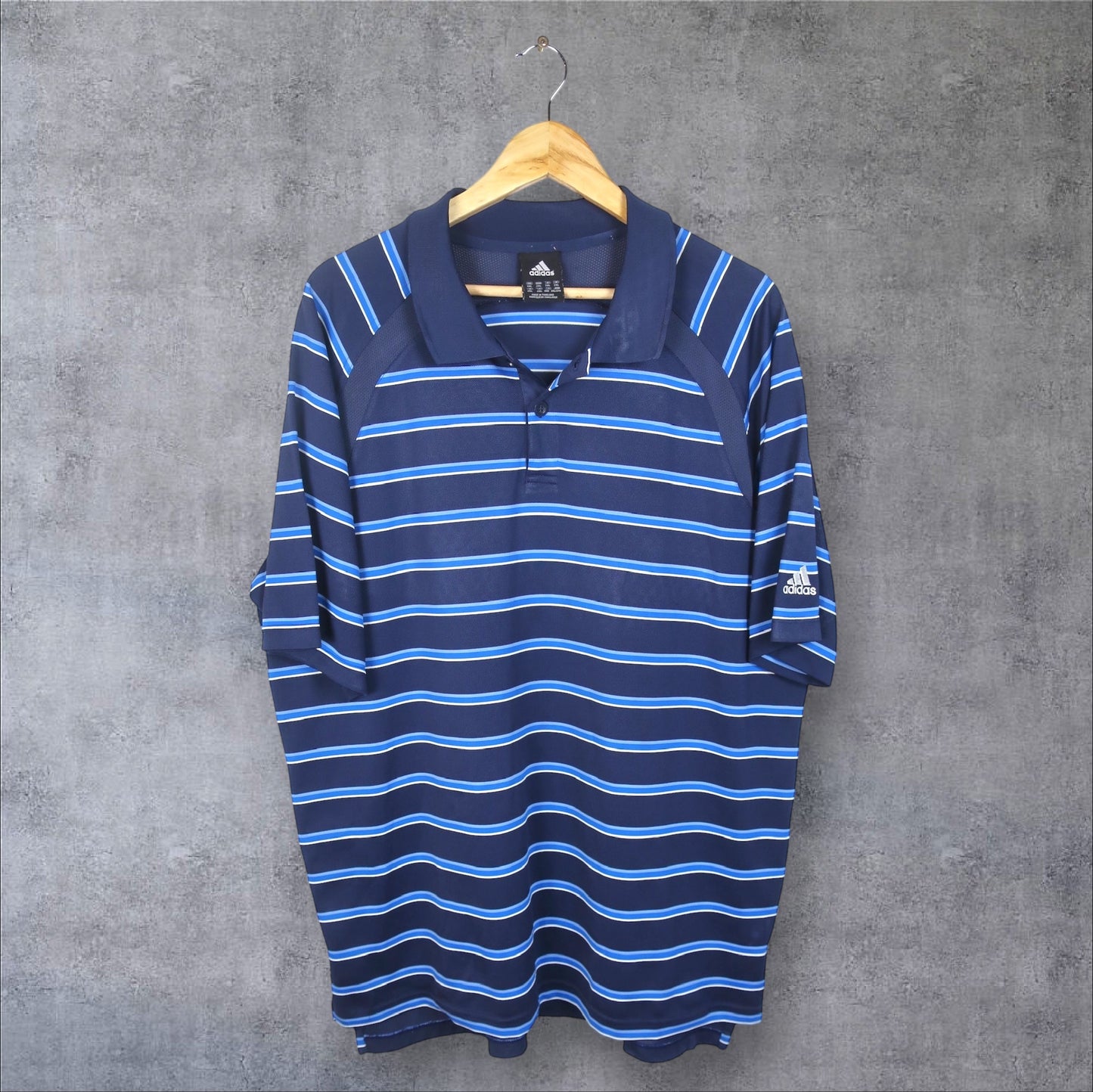 VINTAGE ADIDAS POLO SHIRT - XL/XXL