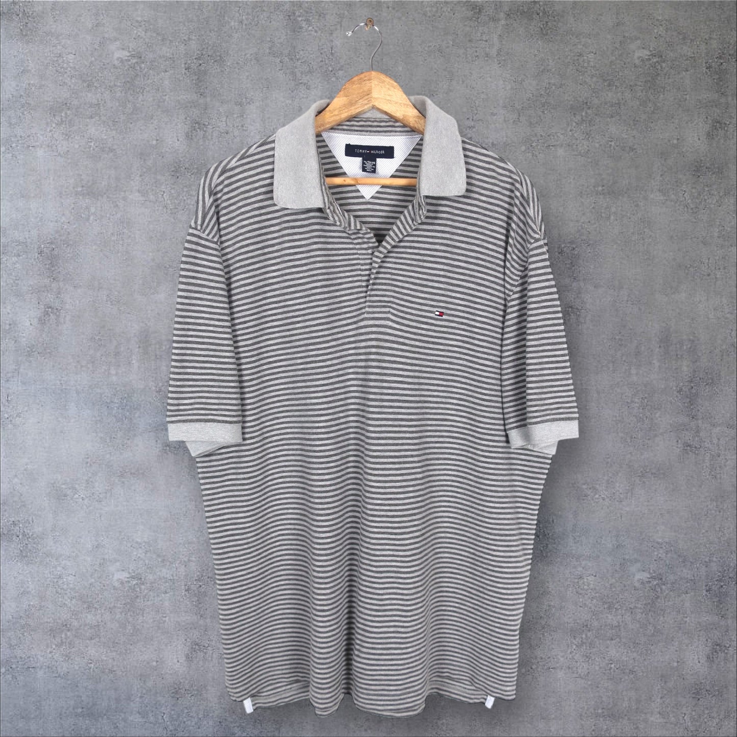 VINTAGE TOMMY HILFIGER POLO SHIRT - XL
