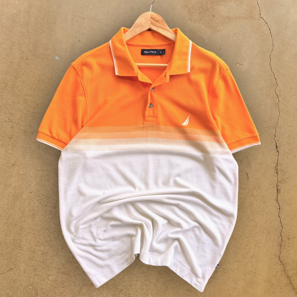 VINTAGE NAUTICA POLO SHIRT - L