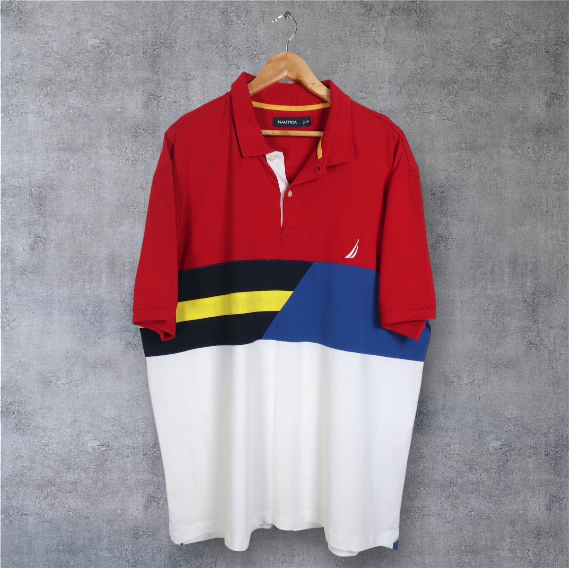 VINTAGE NAUTICA POLO SHIRT - XXL