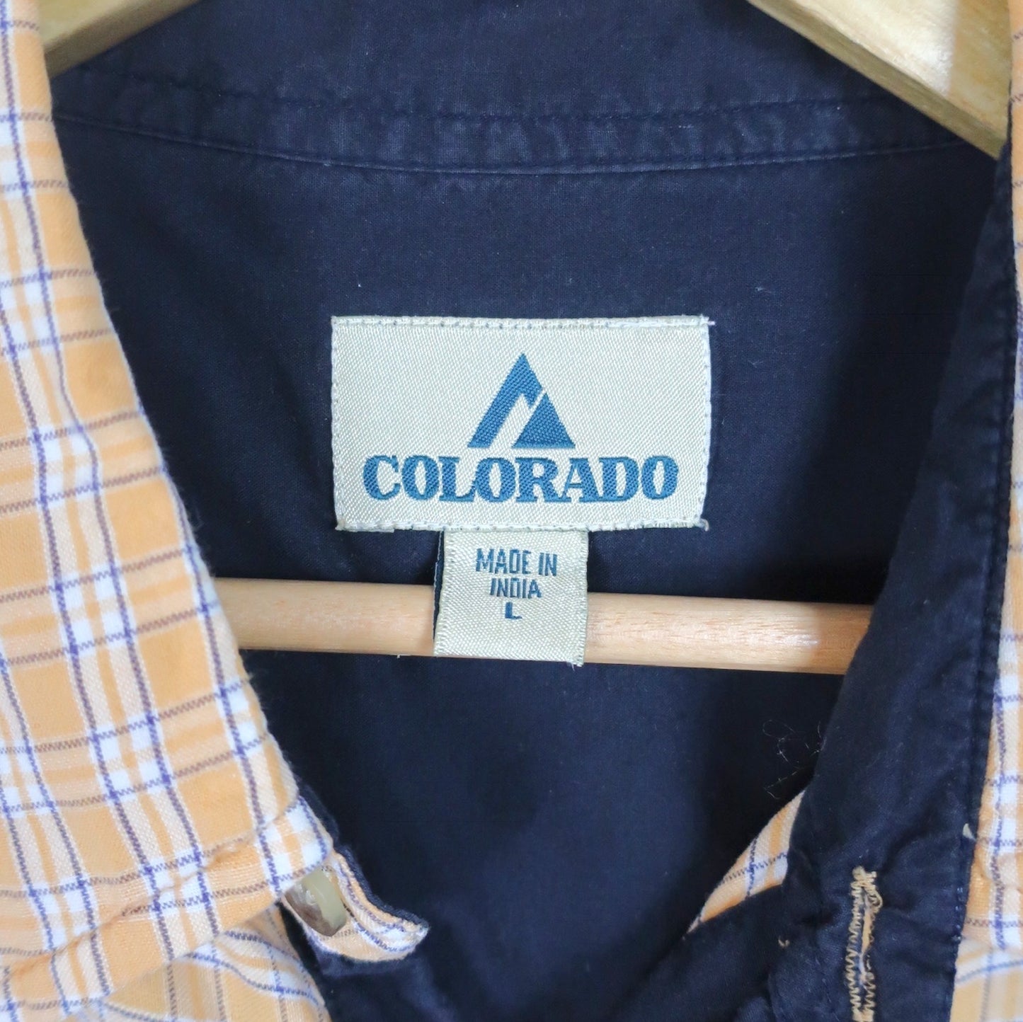 VINTAGE COLORADO BUTTON-UP SHIRT - L