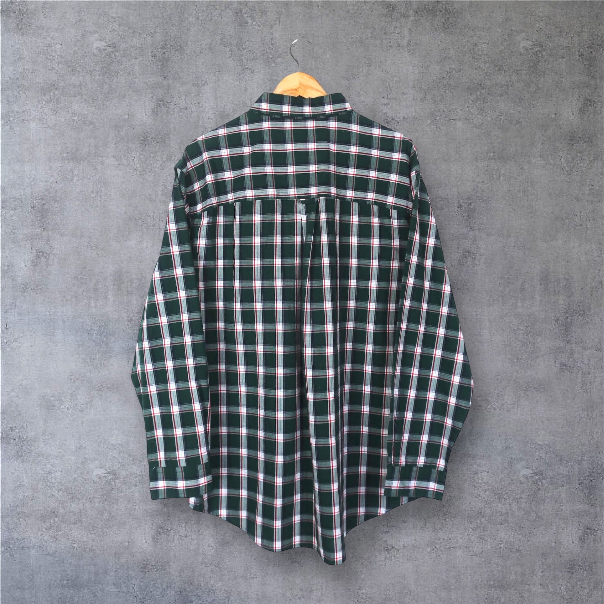 VINTAGE LONG-SLEEVE CHAPS RALPH LAUREN BUTTON-UP SHIRT - L