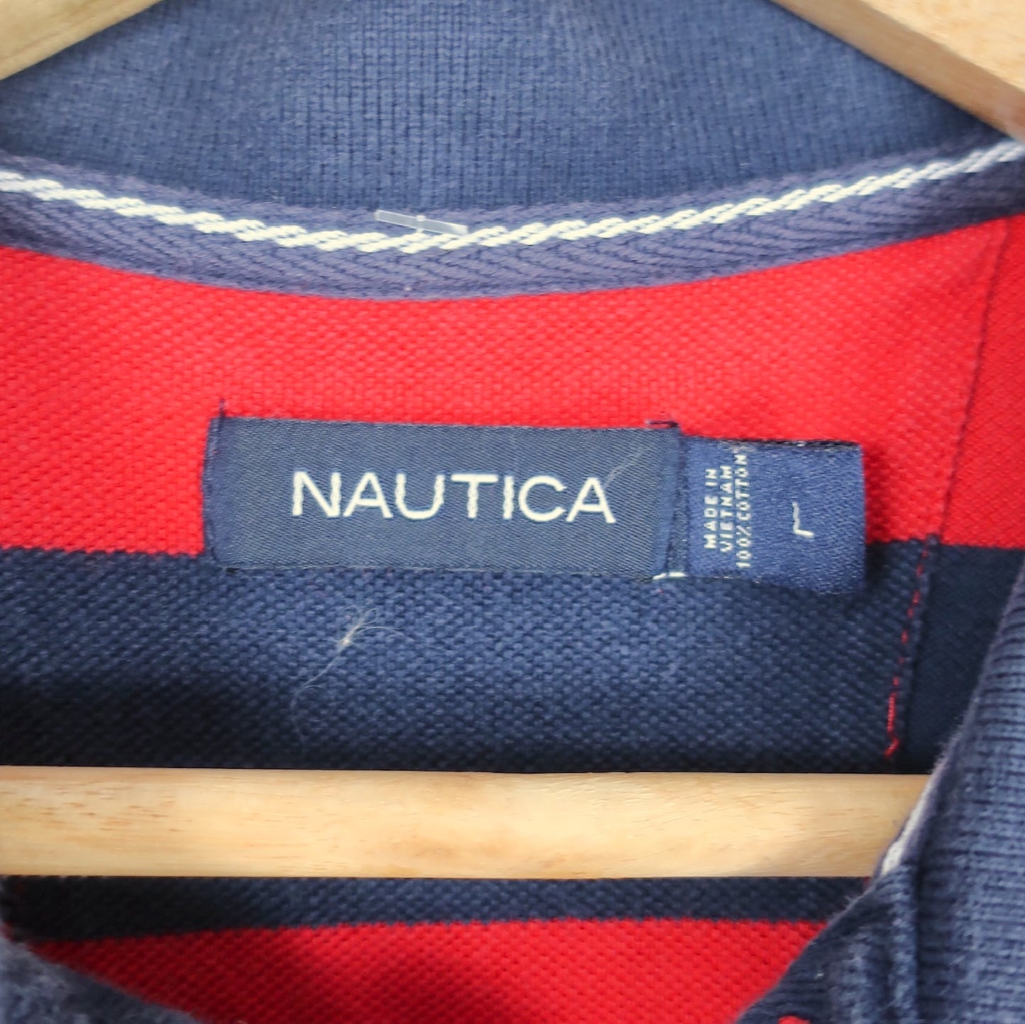 VINTAGE NAUTICA POLO SHIRT - L
