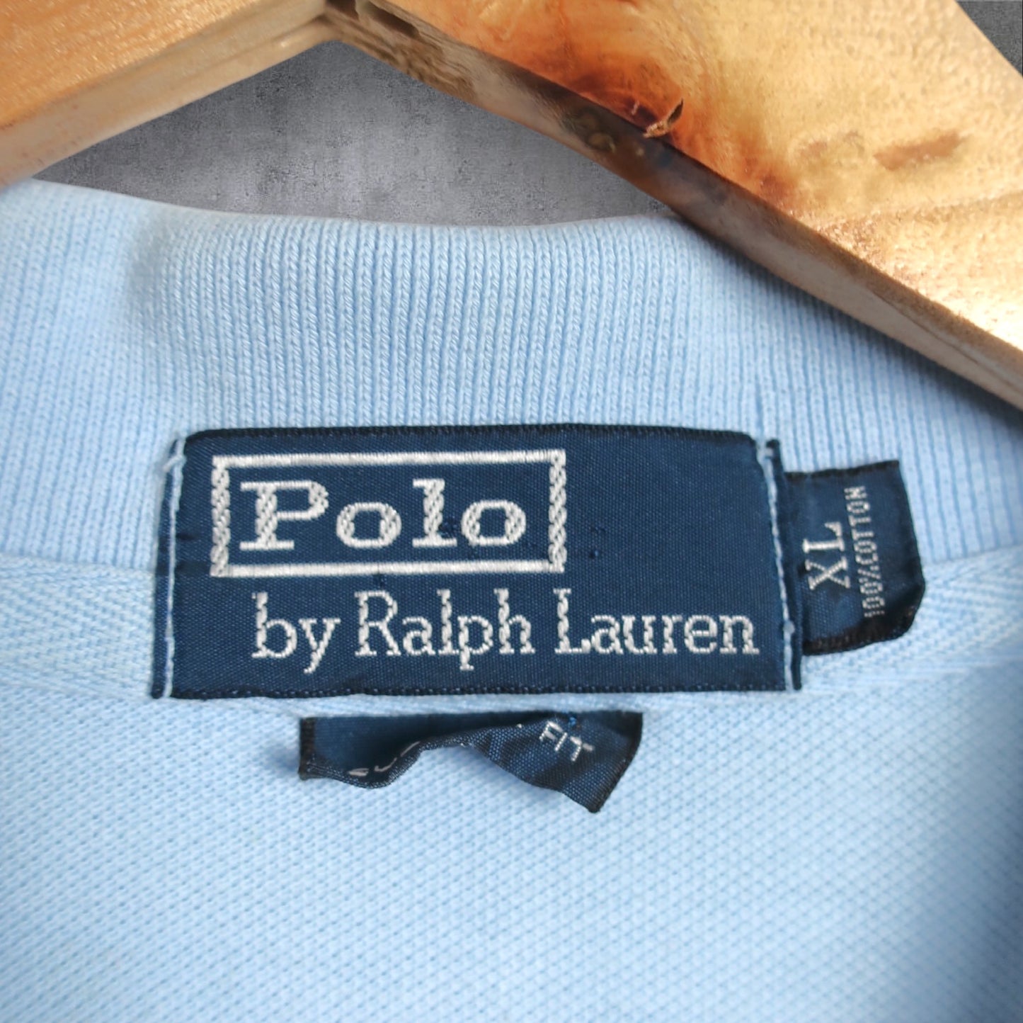 VINTAGE POLO RALPH LAUREN POLO SHIRT - XL
