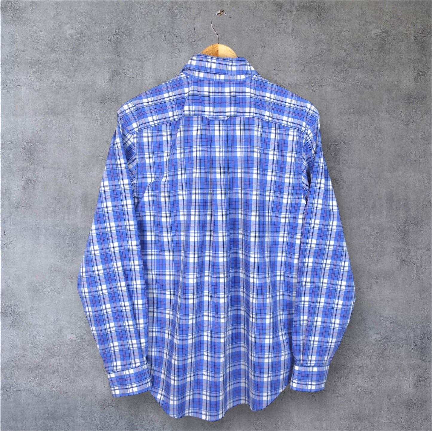 VINTAGE LONG-SLEEVE NAUTICA BUTTON-UP SHIRT - M