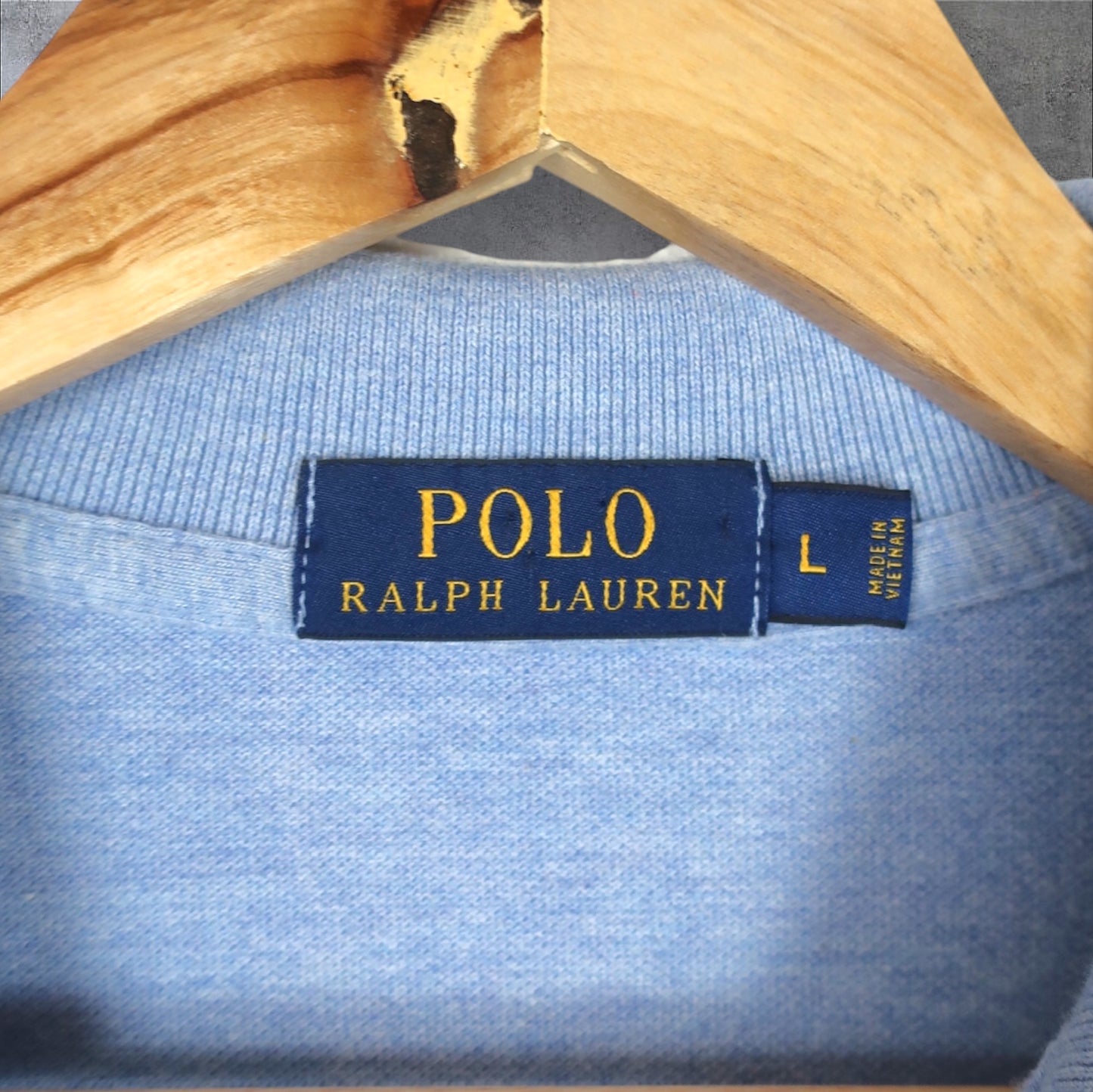 VINTAGE POLO RALPH LAUREN POLO SHIRT - L