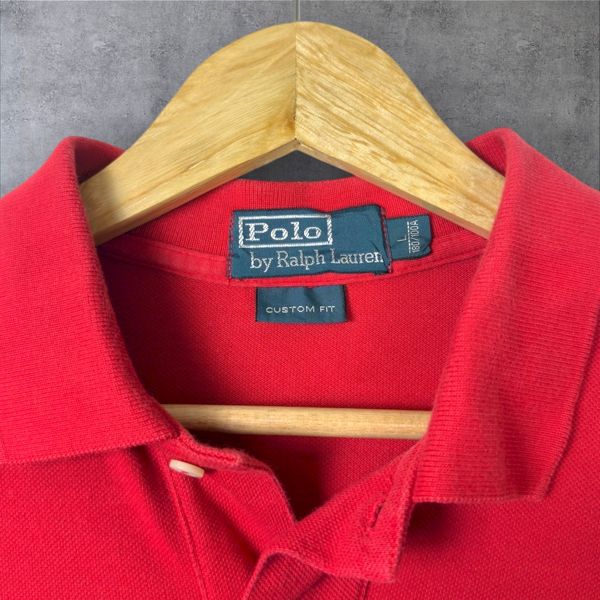 VINTAGE RALPH LAUREN POLO SHIRT - L
