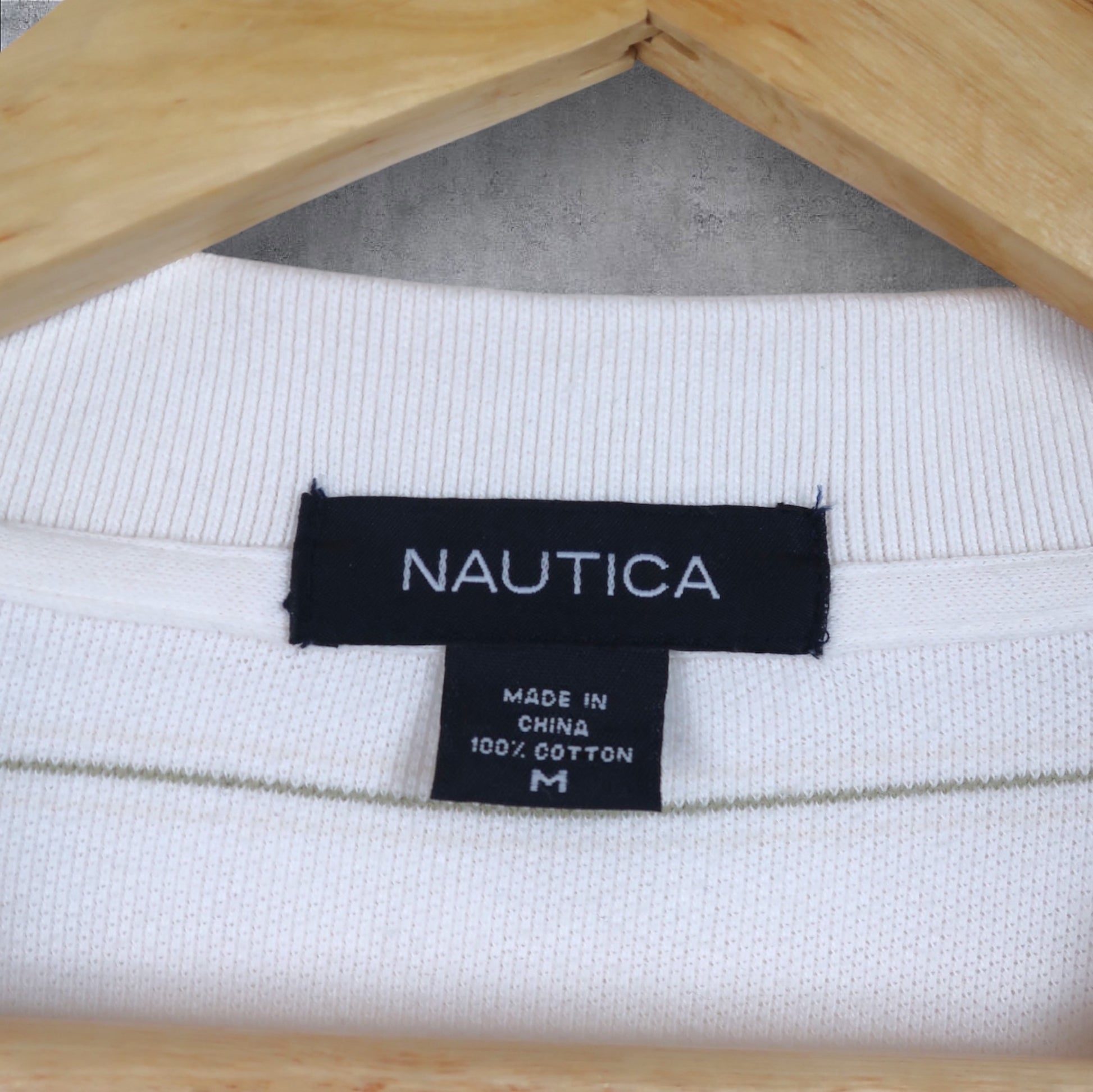 VINTAGE NAUTICA POLO SHIRT - M