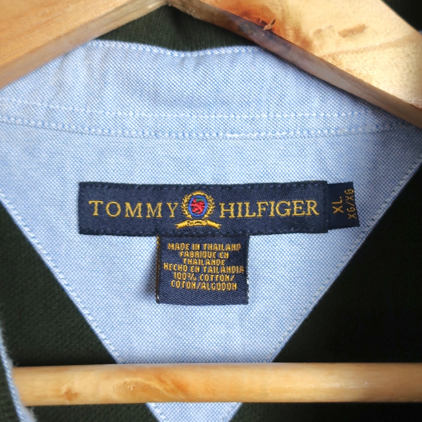 VINTAGE TOMMY HILFIGER POLO SHIRT - XL