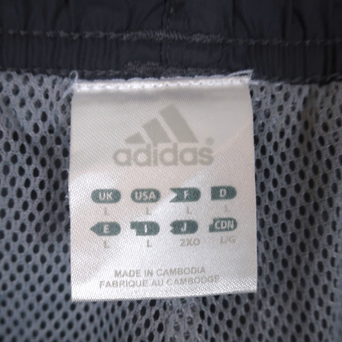 VINTAGE ADIDAS TRACK PANTS - L