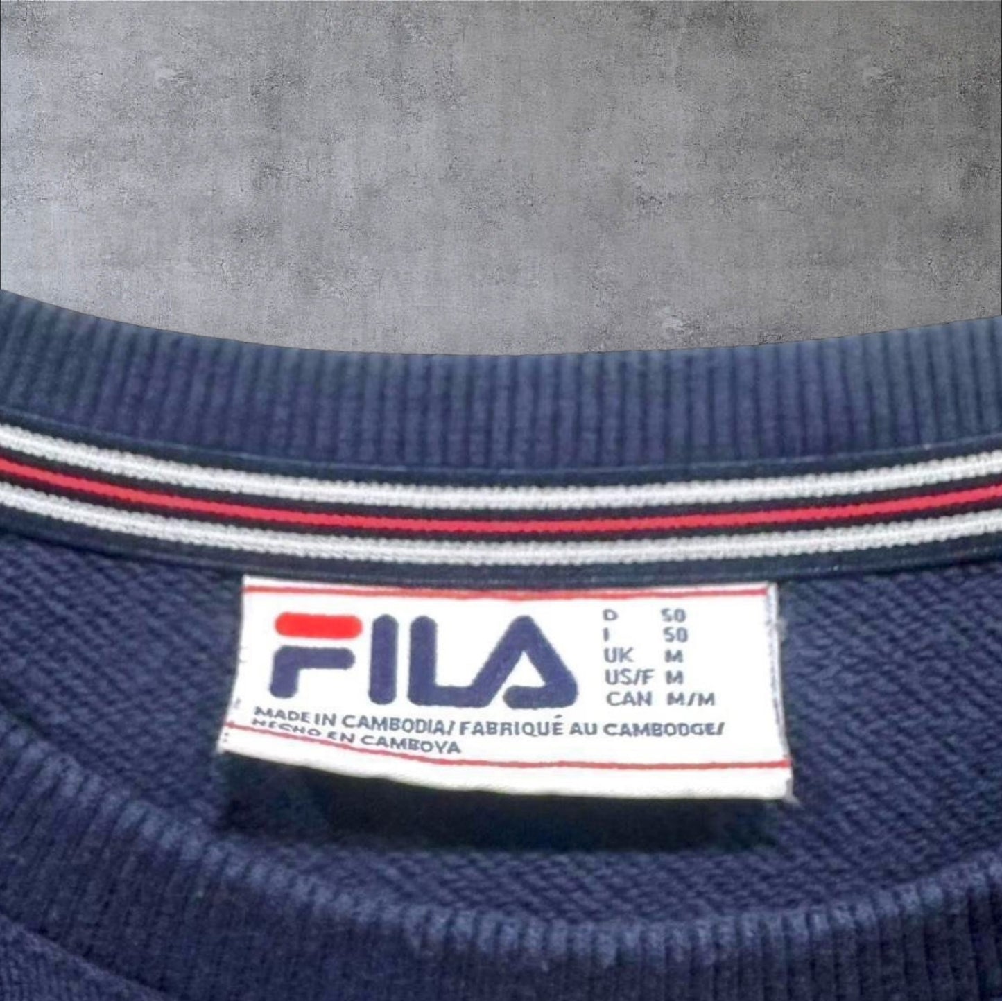 VINTAGE FILA SWEATER - M