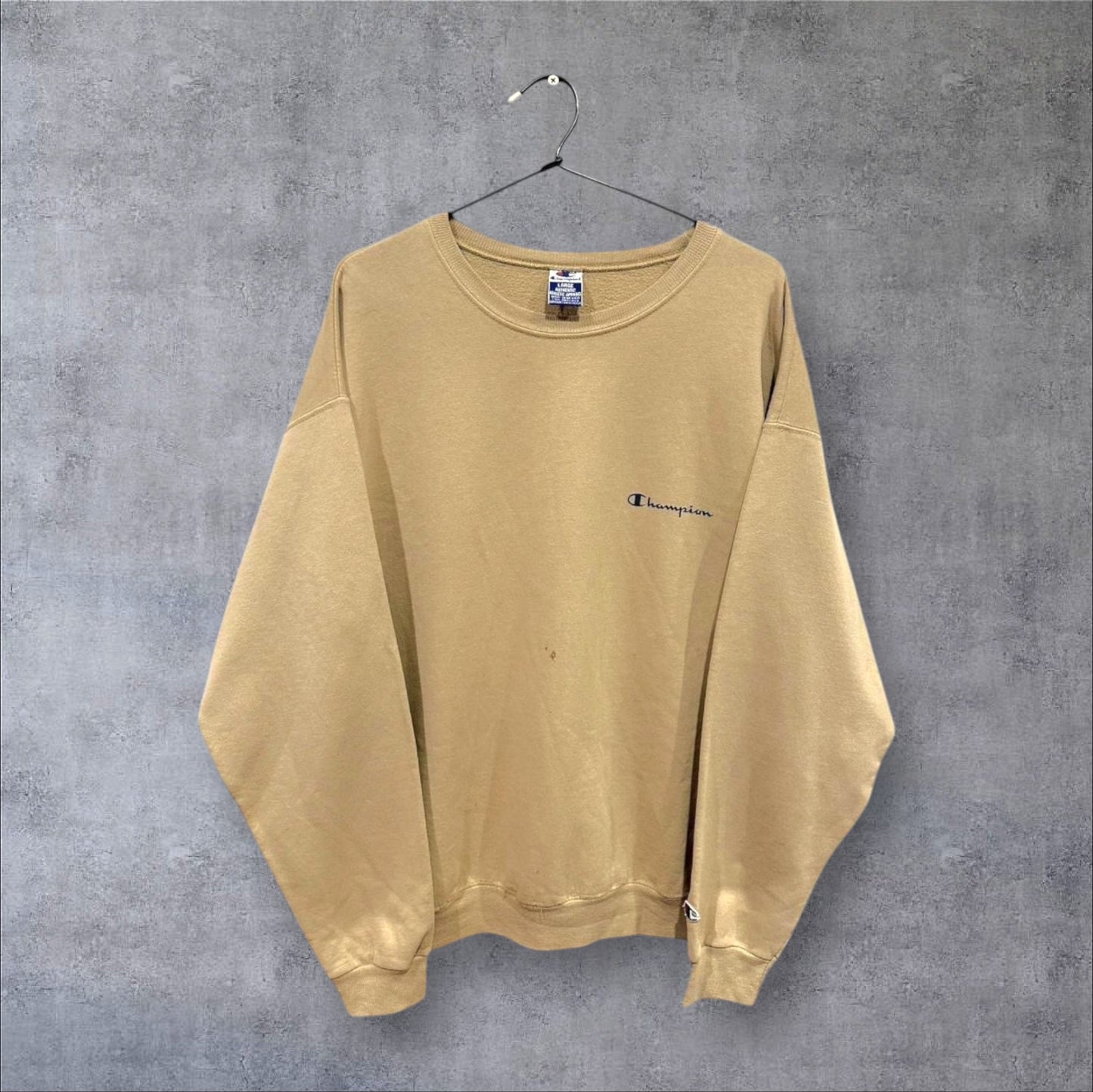 VINTAGE CHAMPION SWEATER - L