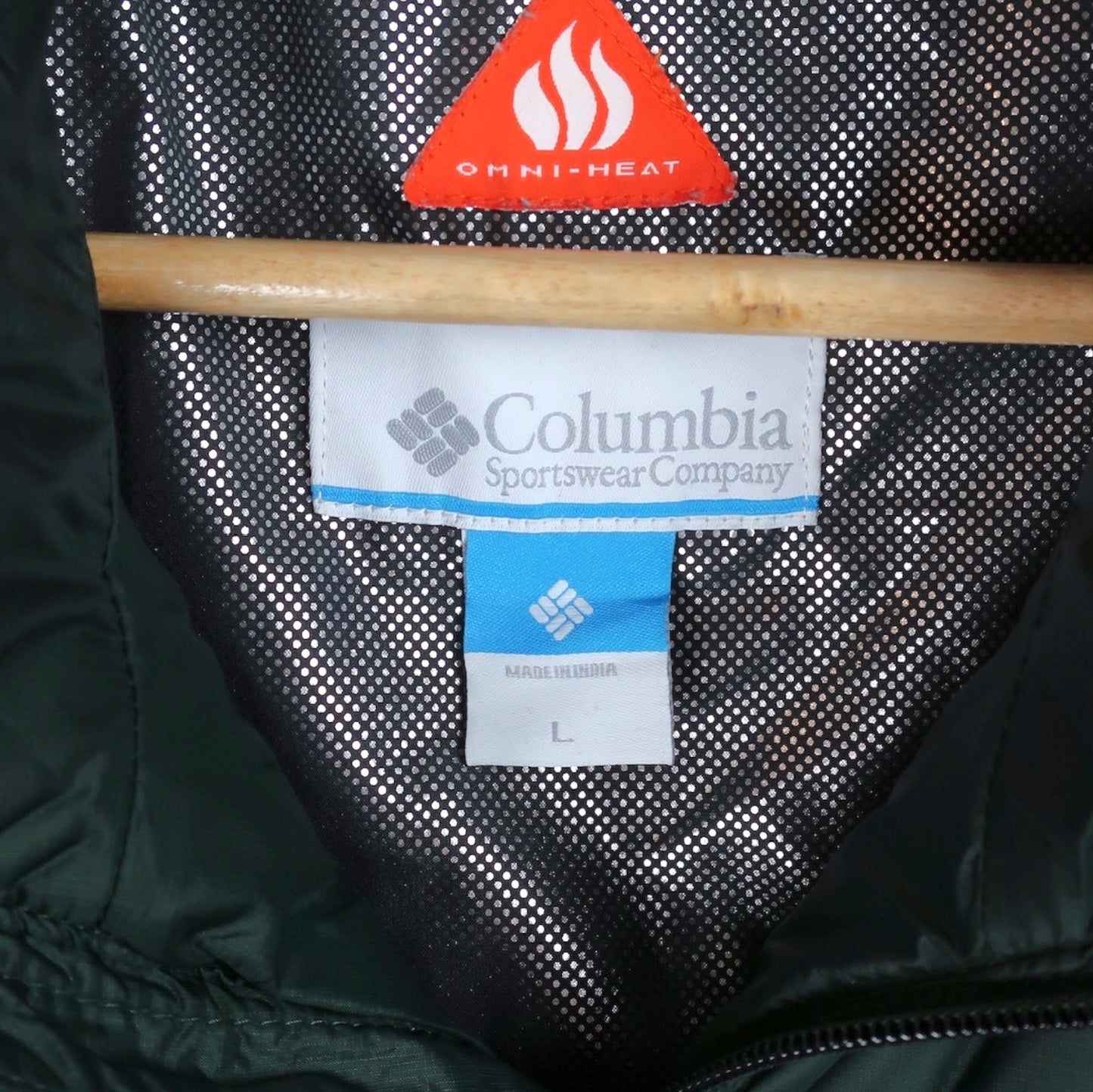 VINTAGE COLUMBIA PUFFER VEST - L