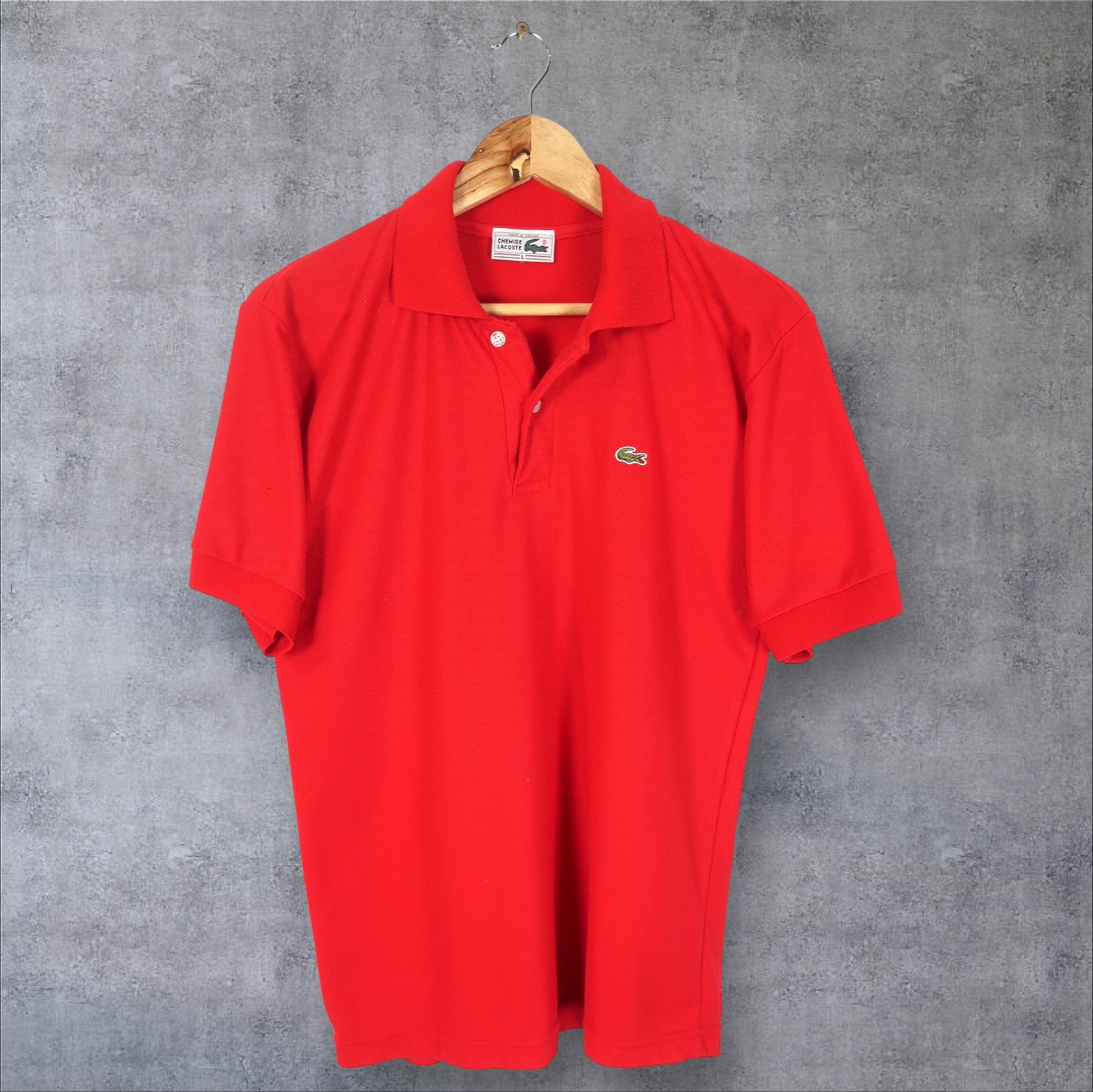 VINTAGE LACOSTE POLO SHIRT - M/L