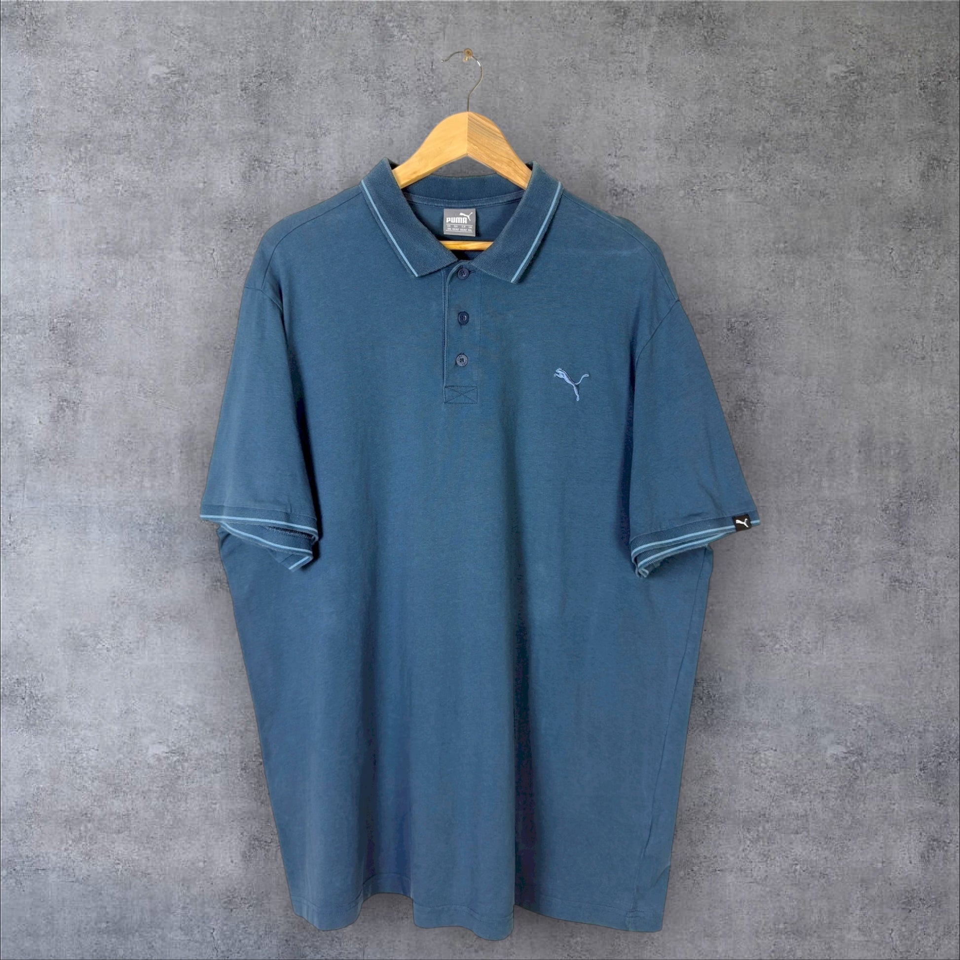 VINTAGE PUMA POLO SHIRT - XXL