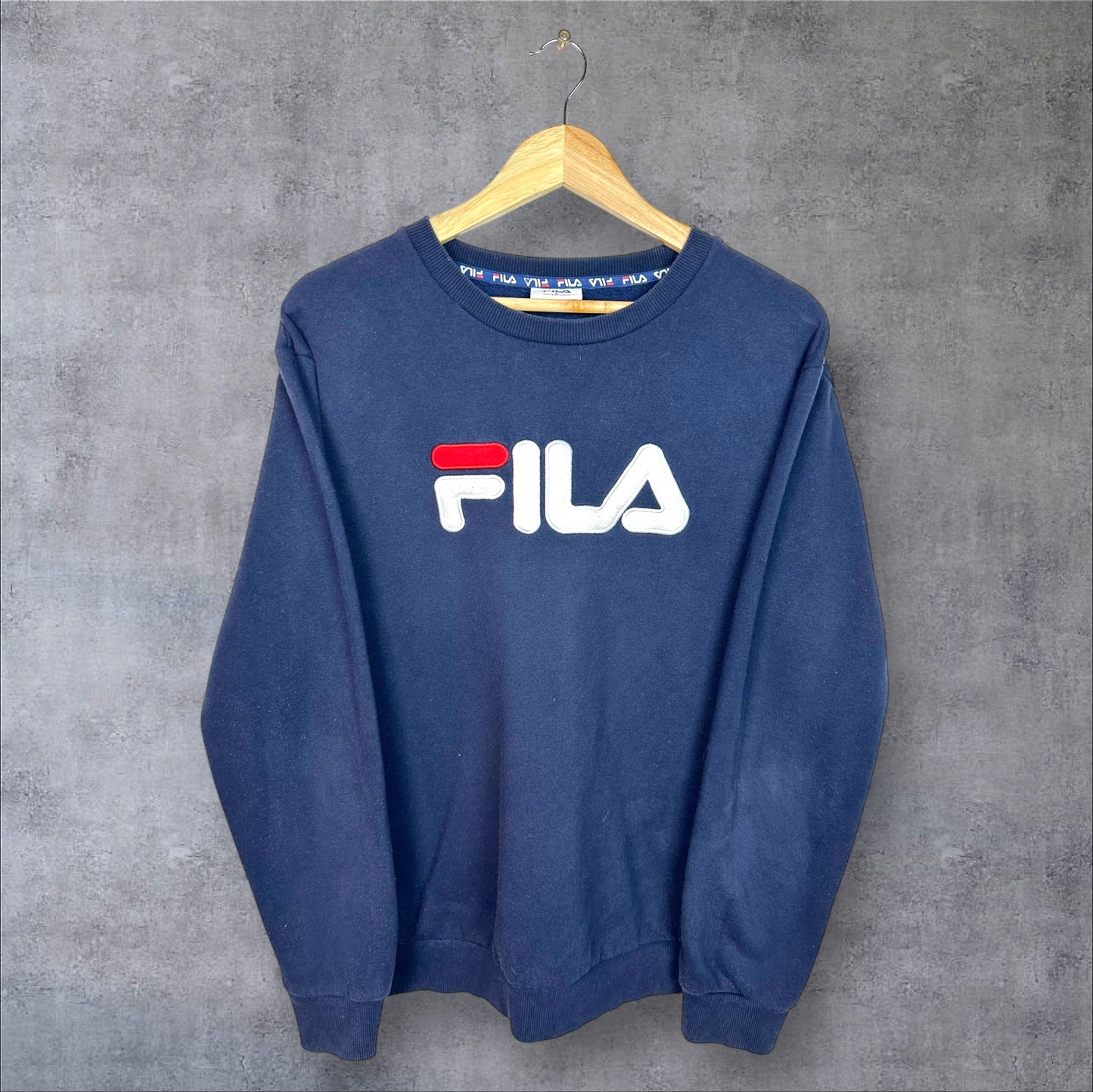 VINTAGE FILA SWEATER - L