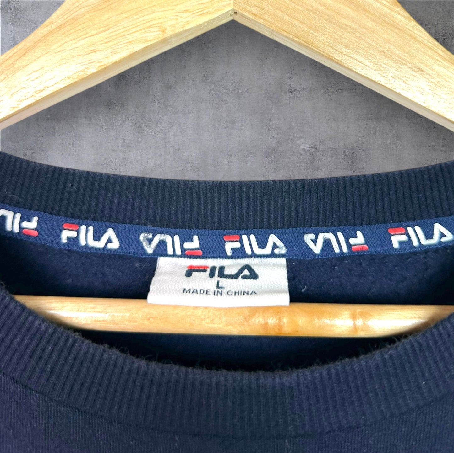 VINTAGE FILA SWEATER - L