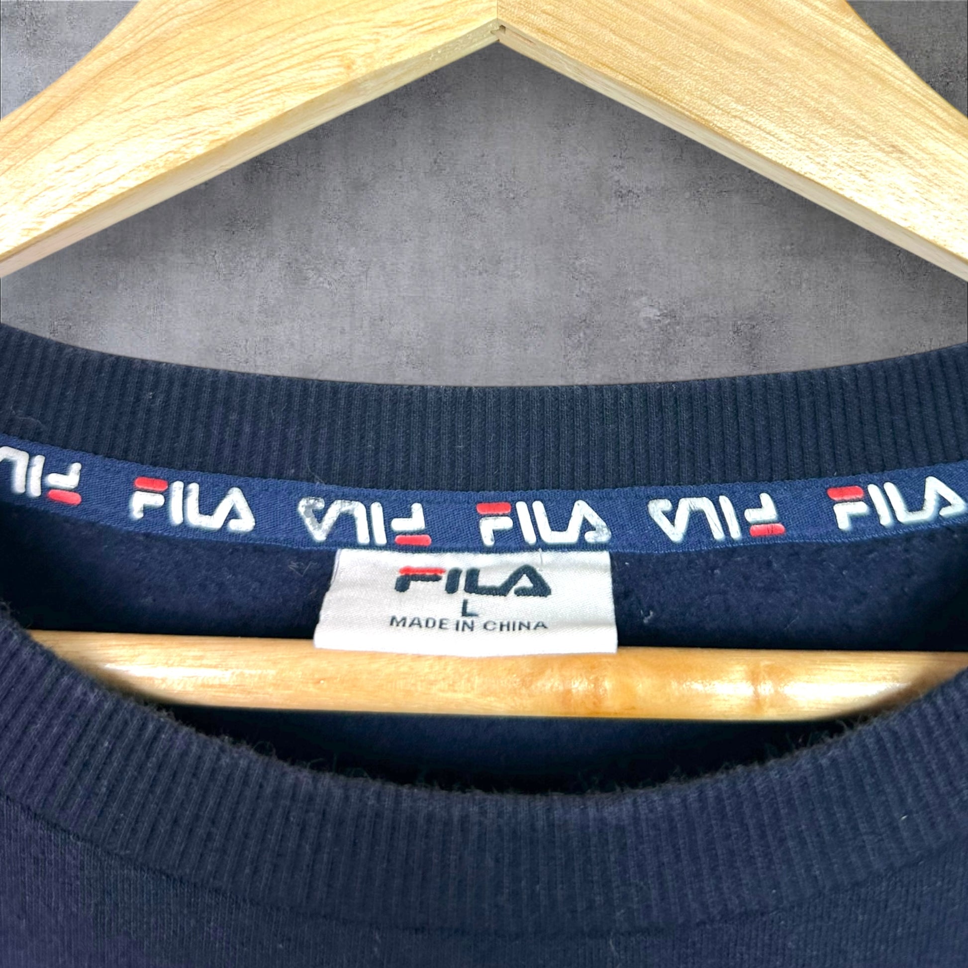 VINTAGE FILA SWEATER - L