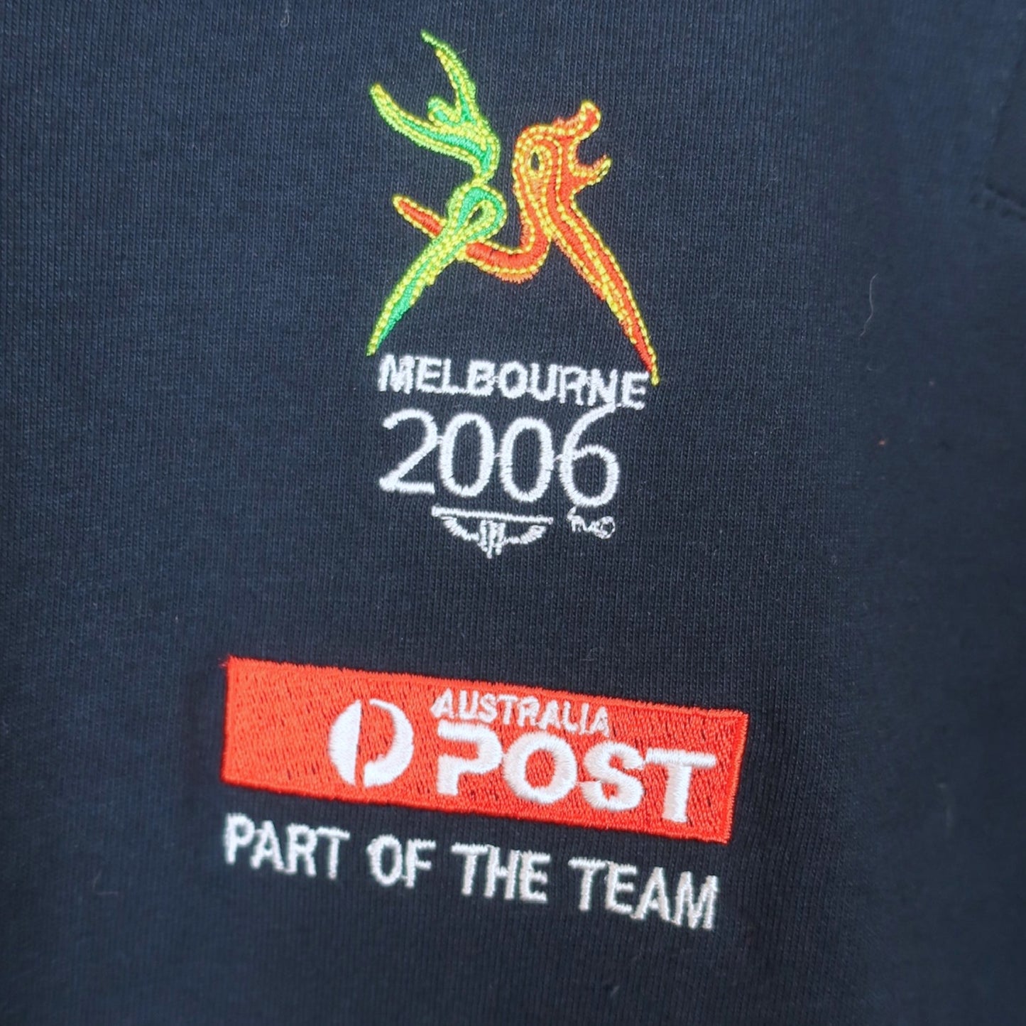 VINTAGE ADIDAS 2006 MELBOURNE COMMONWEALTH GAMES POLO SHIRT - M
