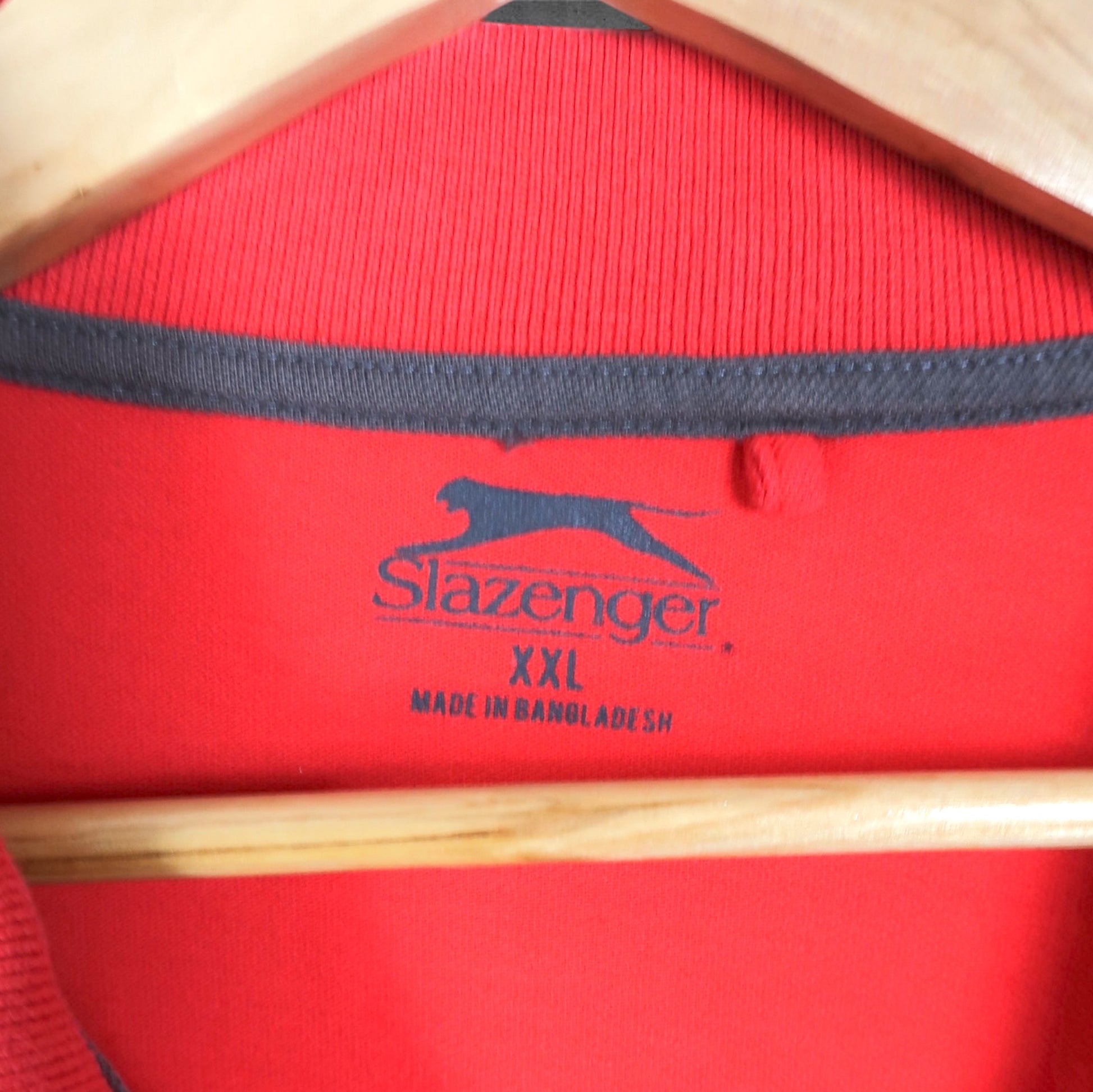 VINTAGE SLAZENGER POLO SHIRT - L/XL
