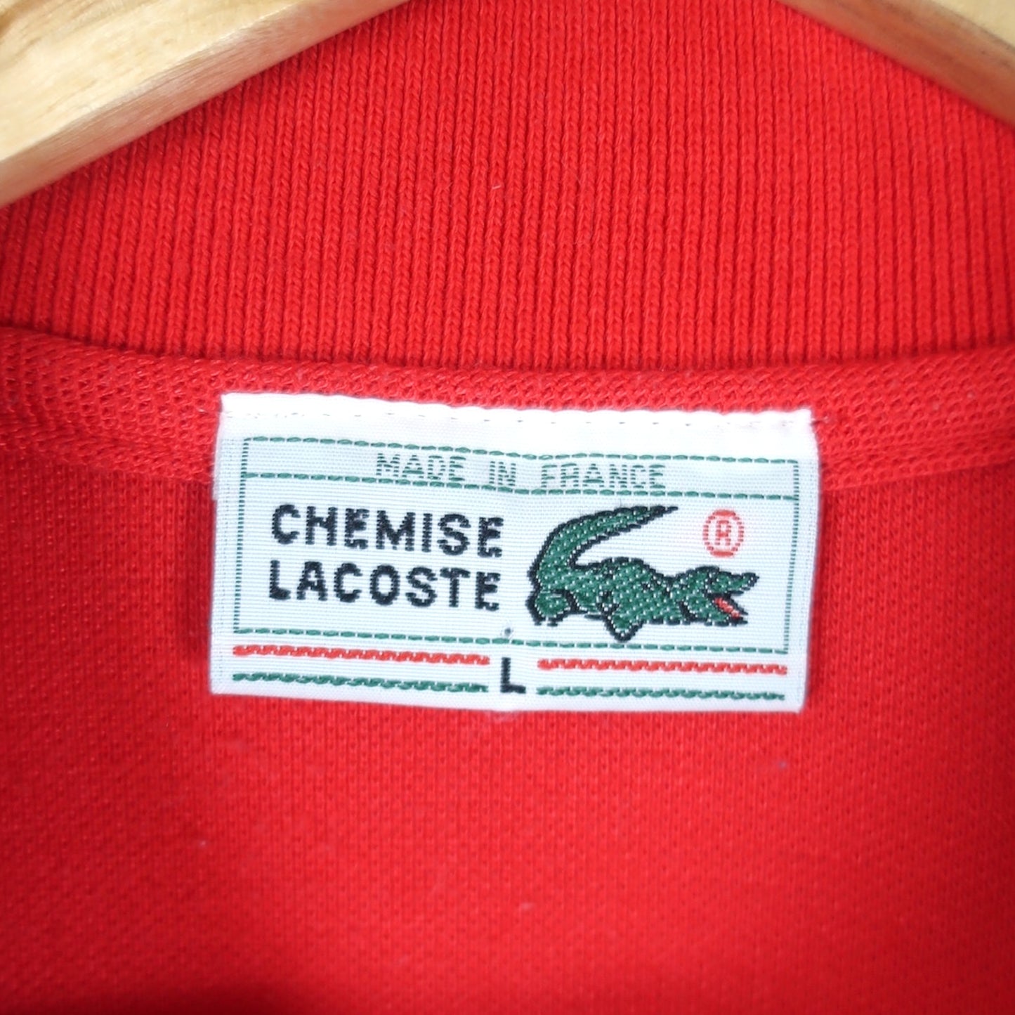 VINTAGE LACOSTE POLO SHIRT - M/L