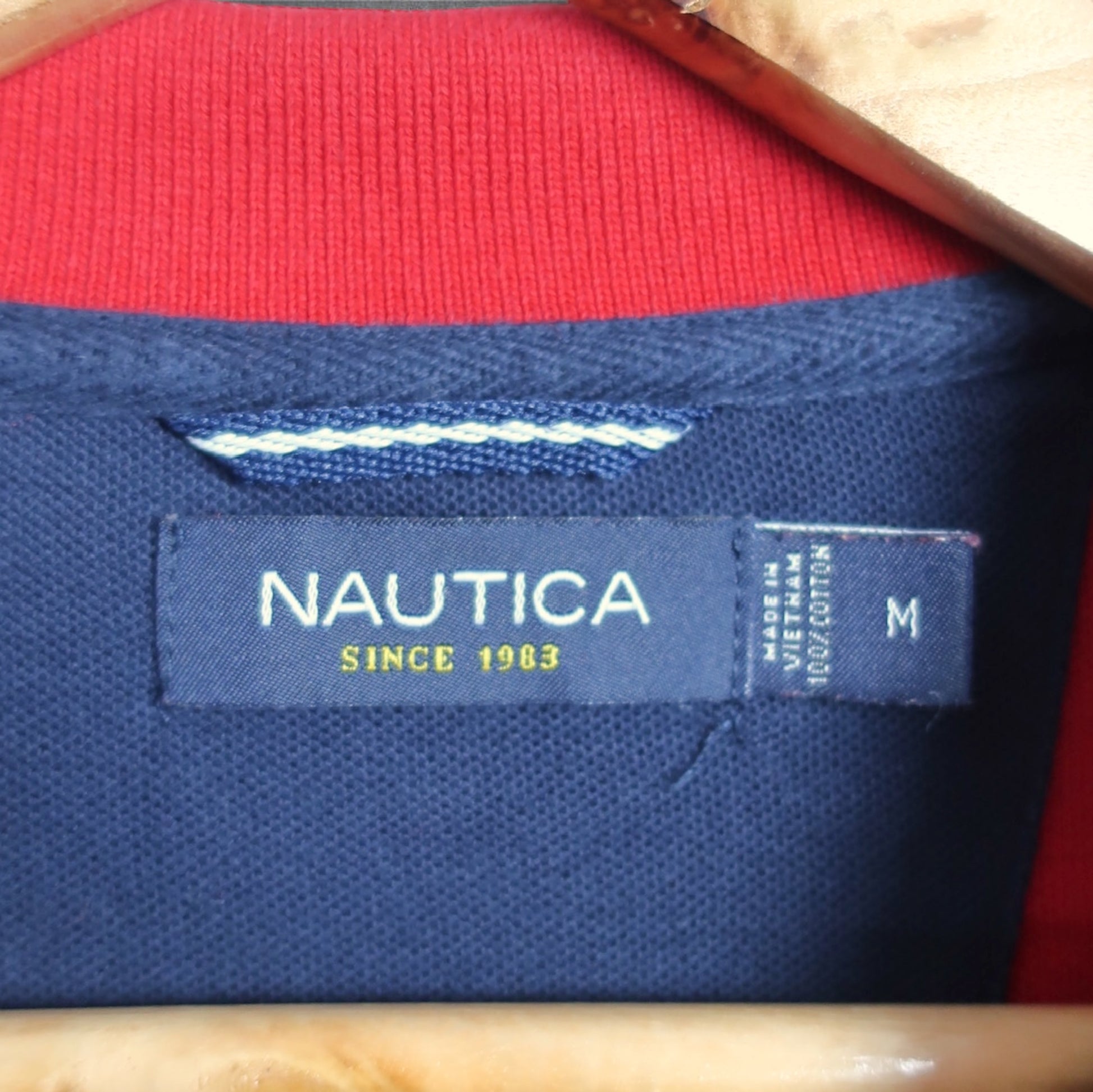 VINTAGE NAUTICA POLO SHIRT - M