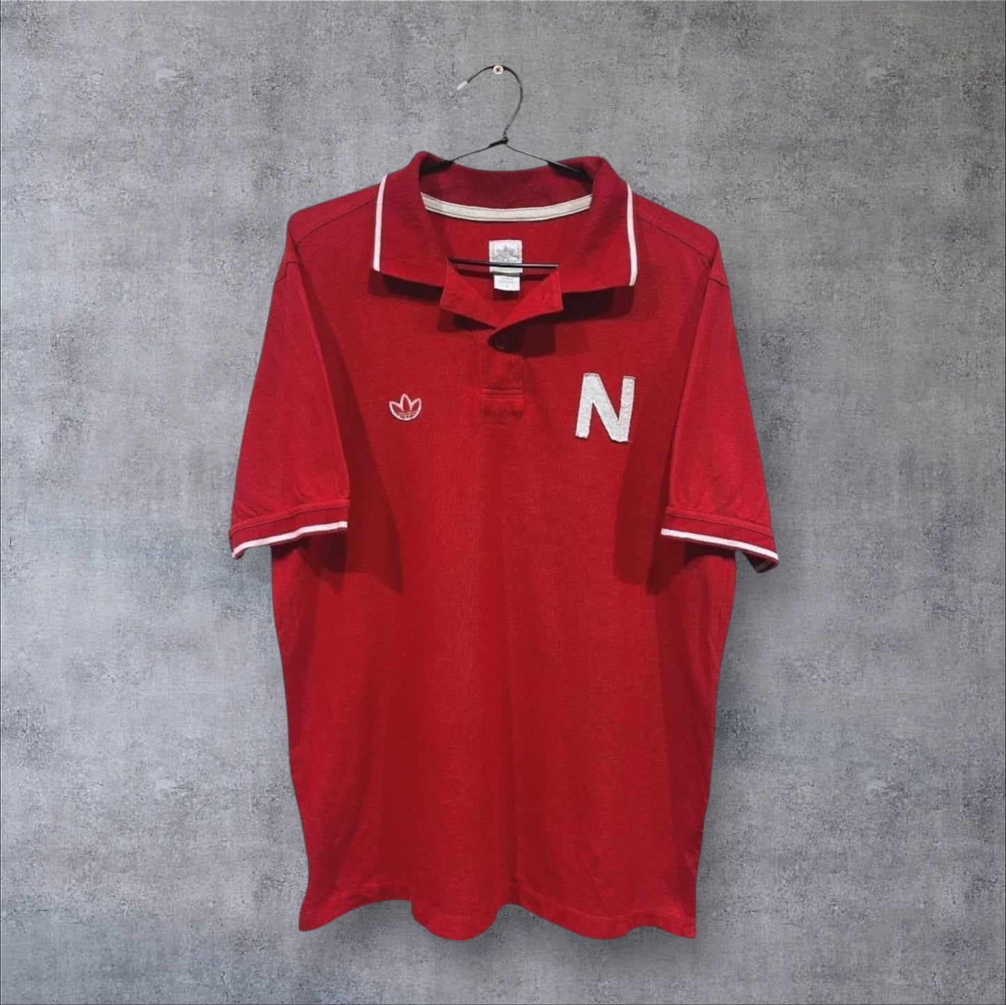 VINTAGE ADIDAS POLO SHIRT - M