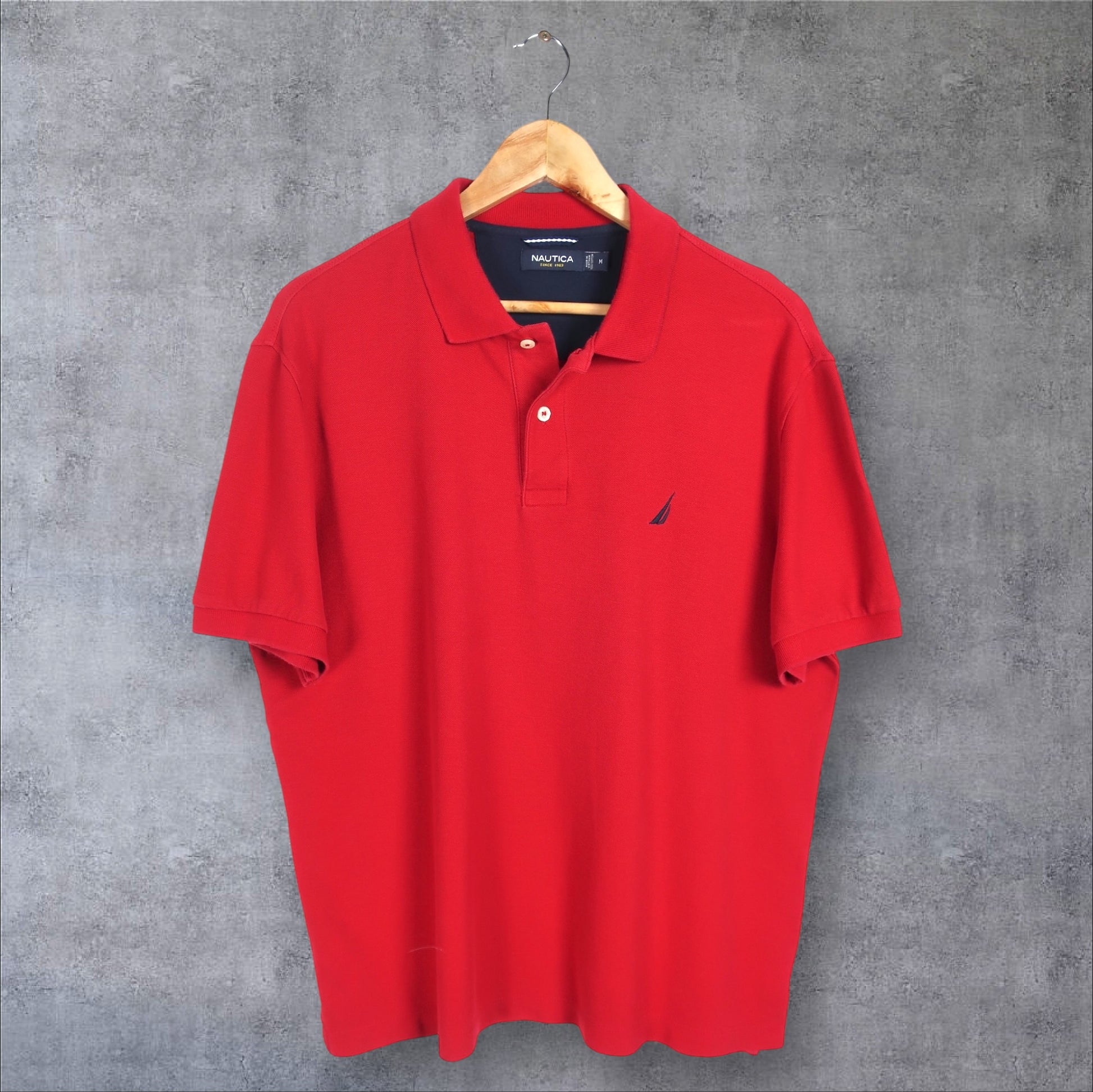 VINTAGE NAUTICA POLO SHIRT - M