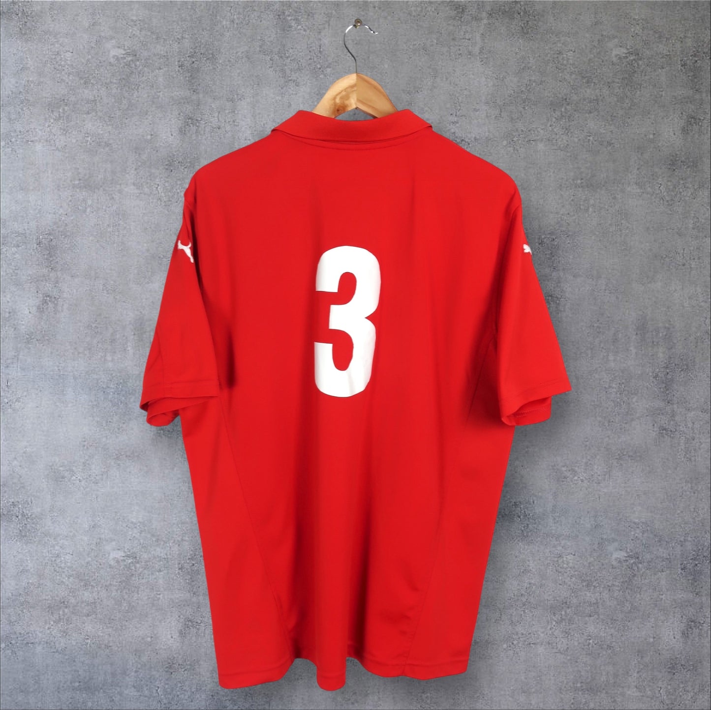 VINTAGE PUMA POLO SHIRT - L
