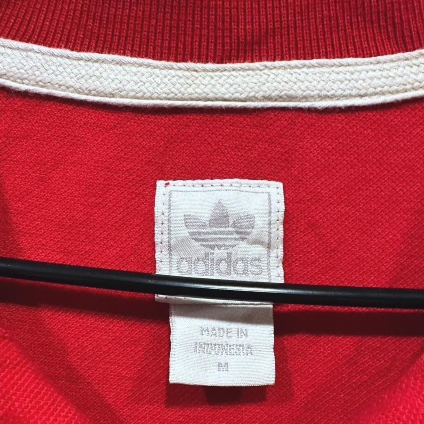 VINTAGE ADIDAS POLO SHIRT - M