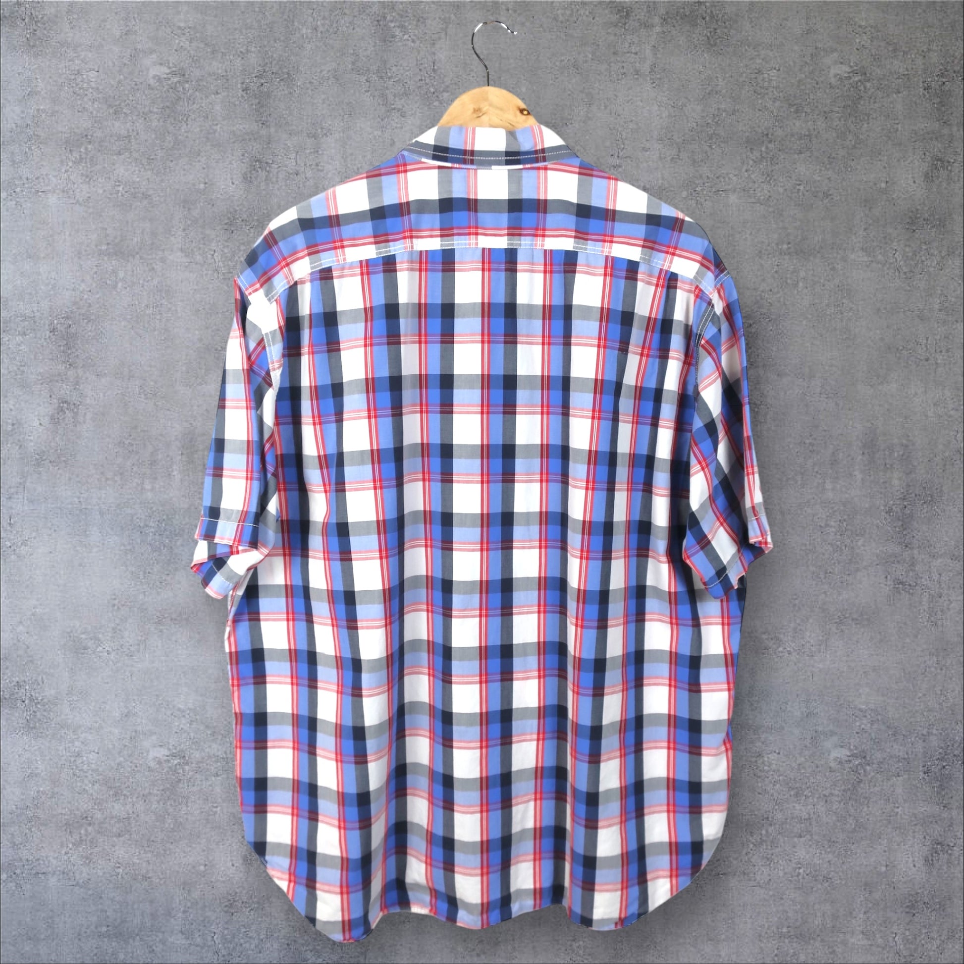 VINTAGE NAUTICA BUTTON-UP SHIRT - XXL