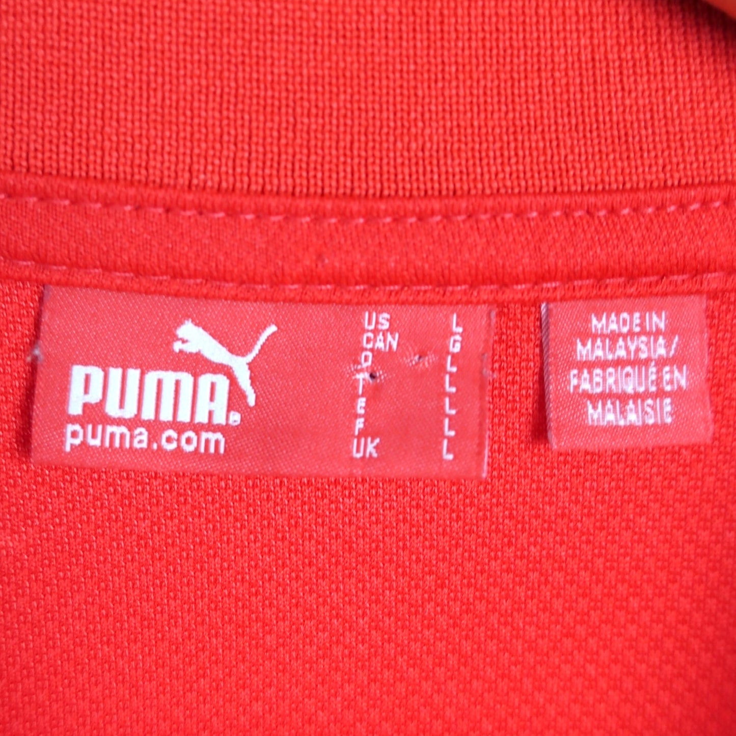 VINTAGE PUMA POLO SHIRT - L