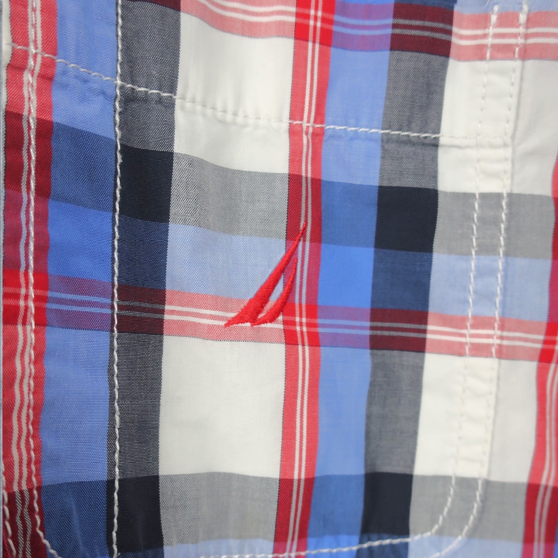 VINTAGE NAUTICA BUTTON-UP SHIRT - XXL
