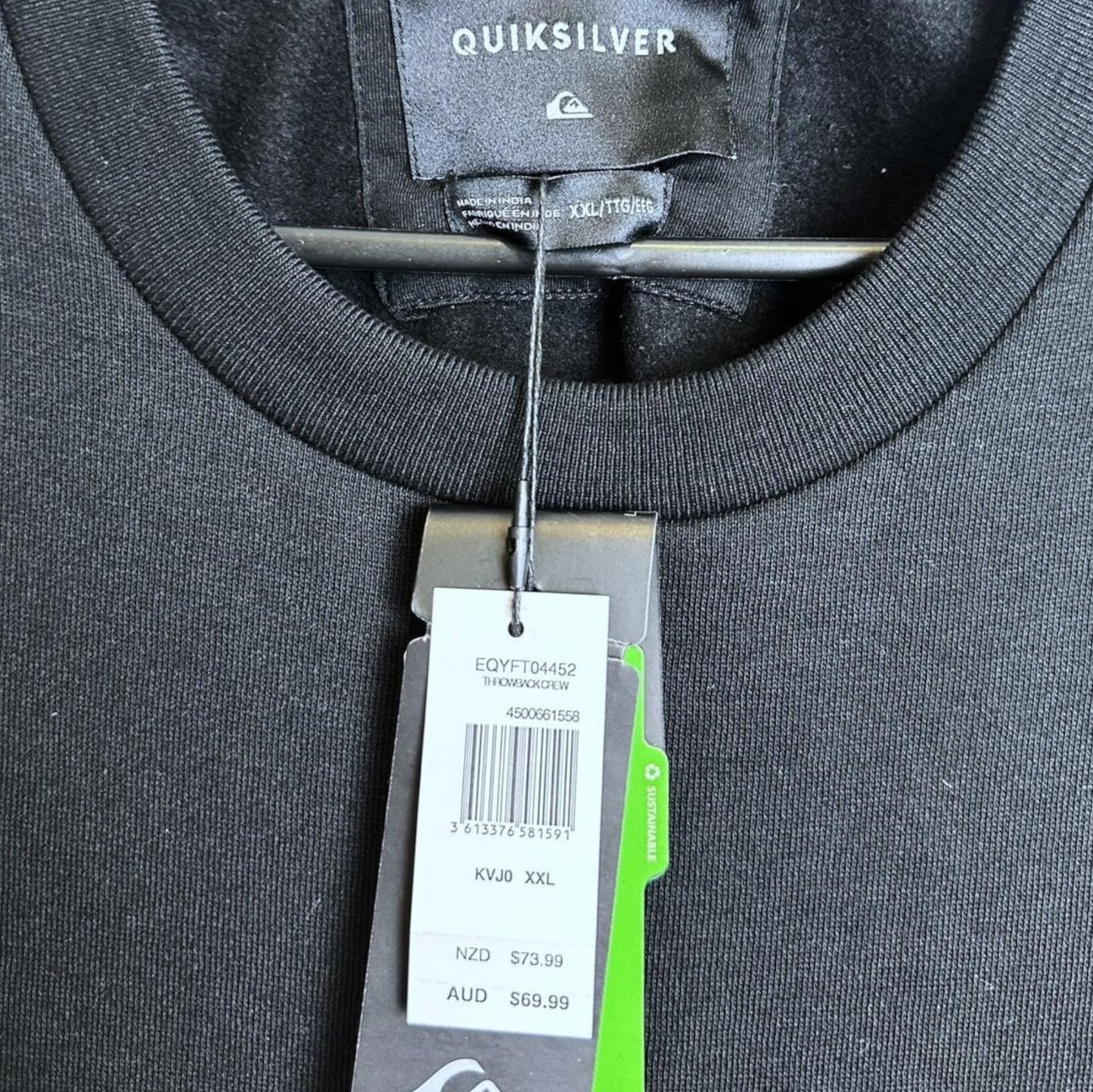 BRAND NEW QUIKSILVER SWEATER - XXL