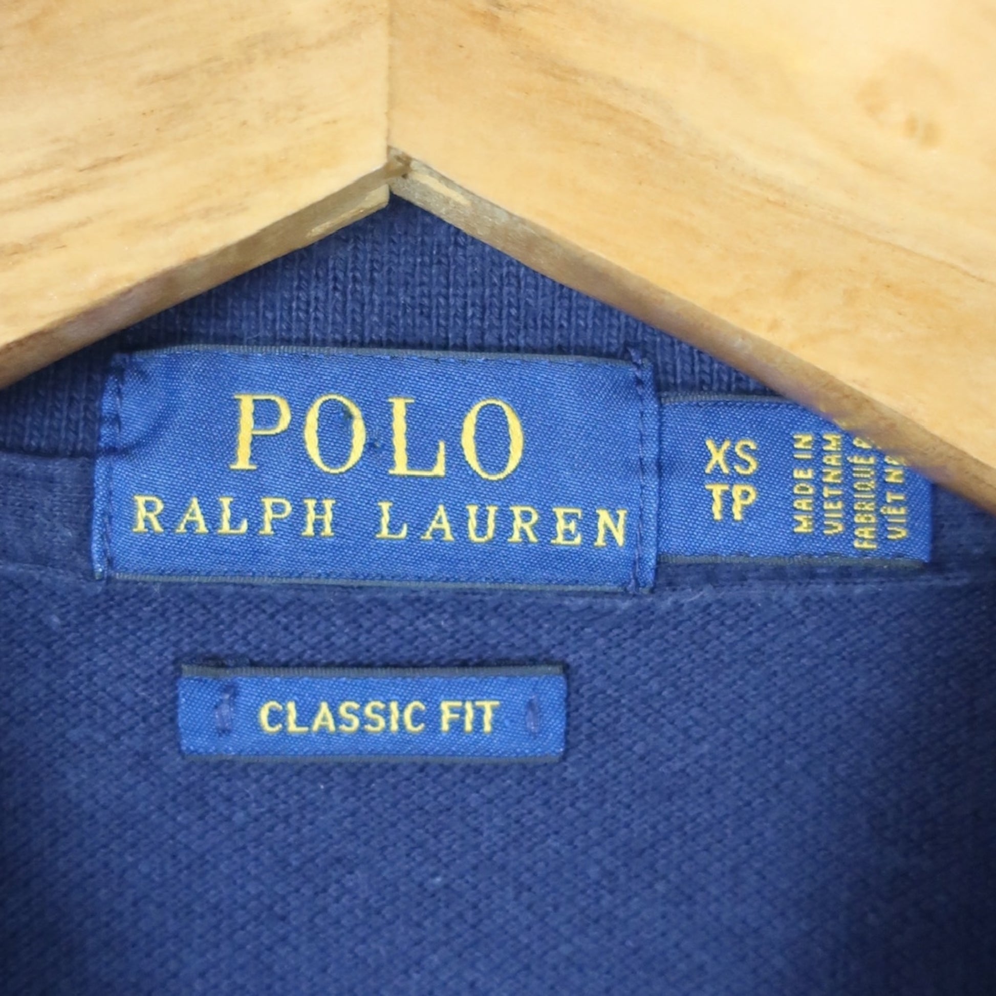 VINTAGE POLO RALPH LAUREN POLO SHIRT - XS