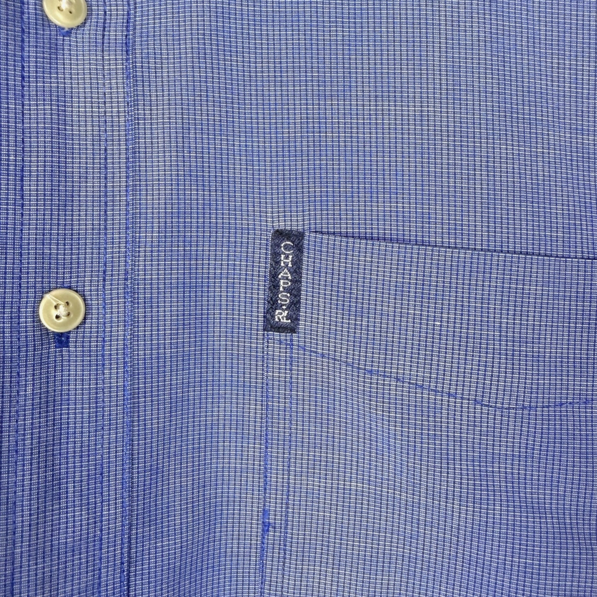 VINTAGE LONG-SLEEVE CHAPS RALPH LAUREN BUTTON-UP SHIRT - L