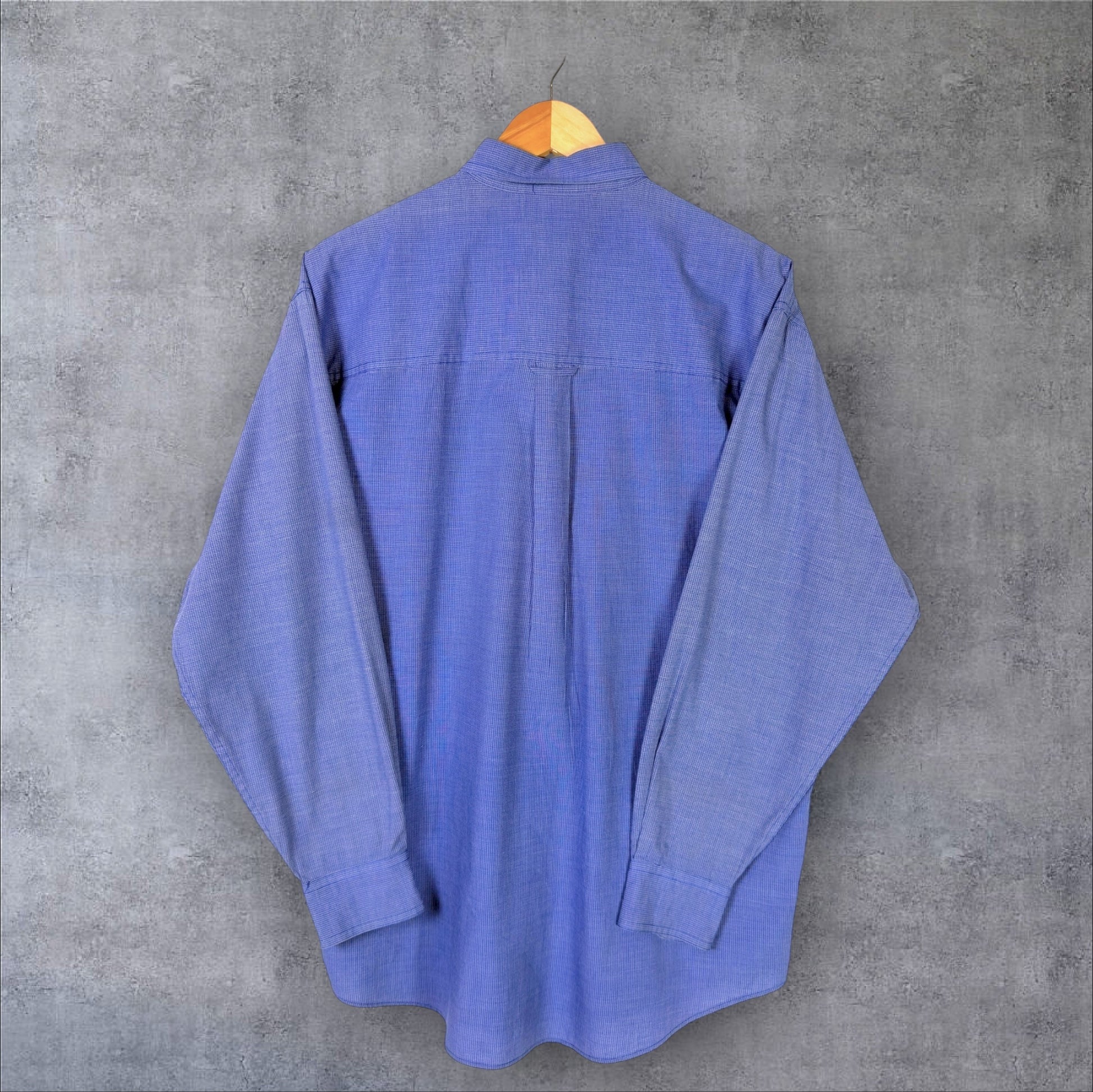VINTAGE LONG-SLEEVE CHAPS RALPH LAUREN BUTTON-UP SHIRT - L