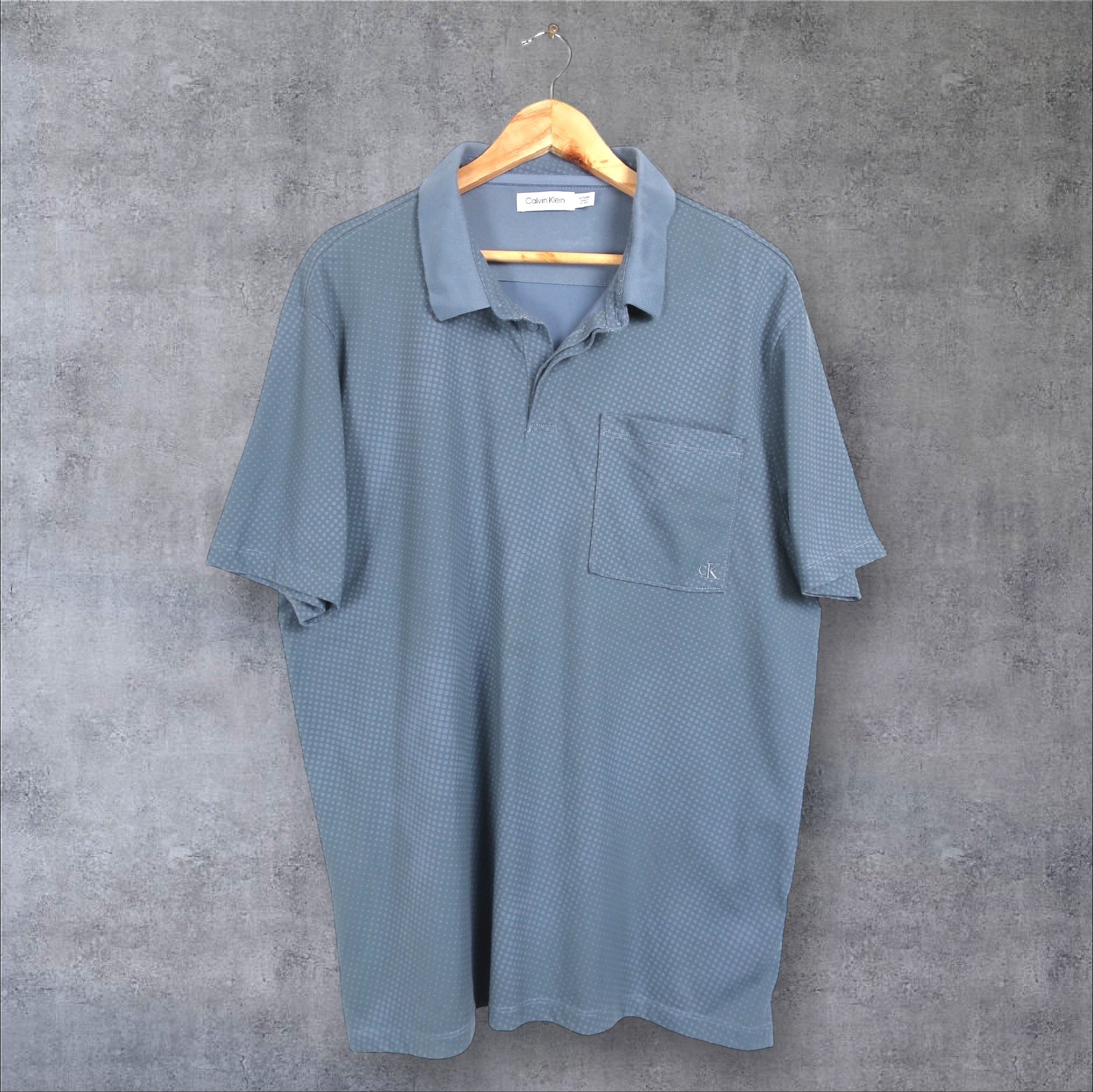 VINTAGE CALVIN KLEIN POLO SHIRT - L/XL