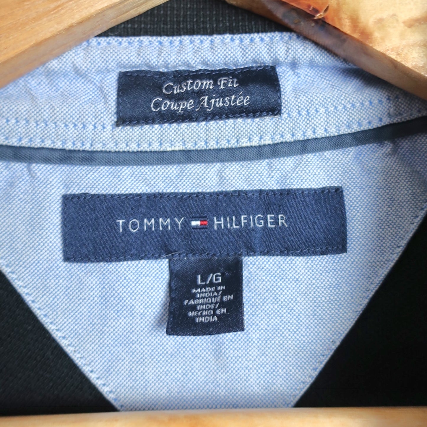 VINTAGE TOMMY HILFIGER POLO SHIRT - L