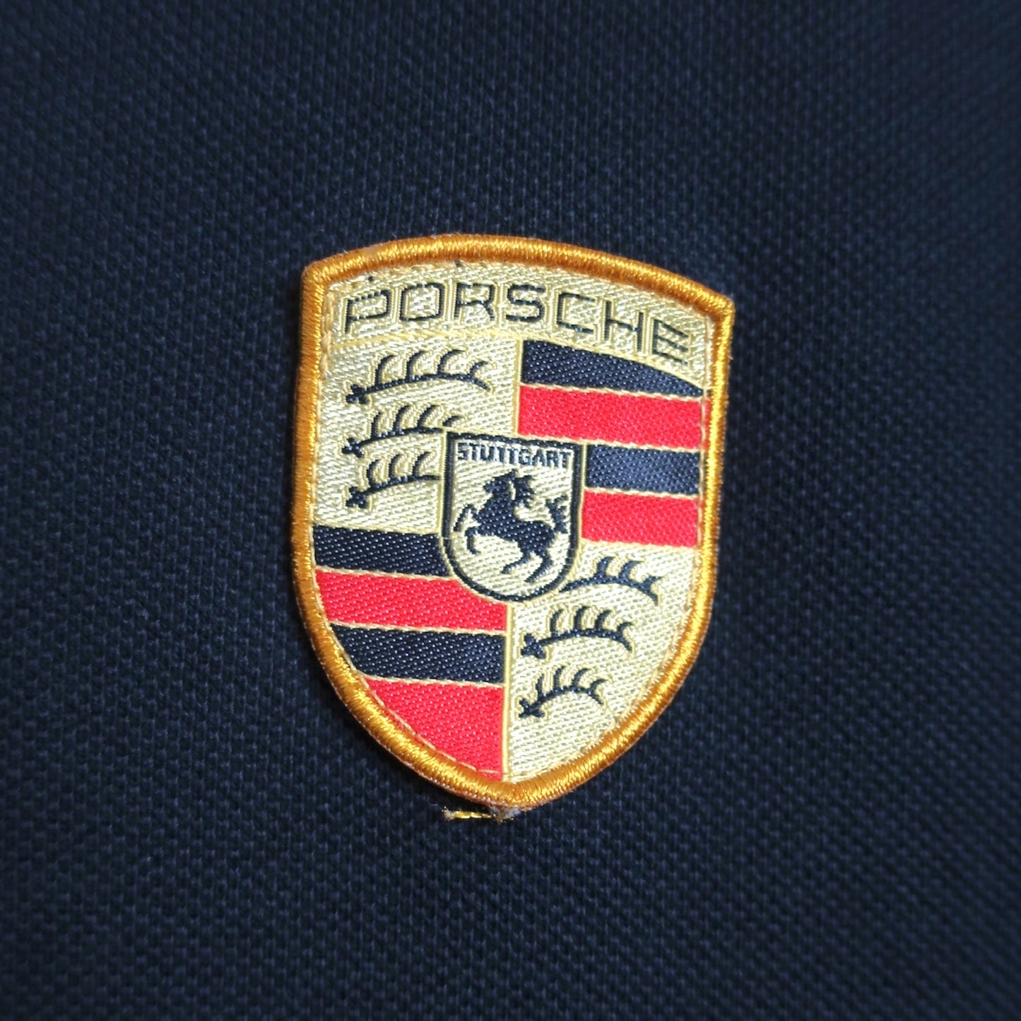 VINTAGE PORSCHE POLO SHIRT - S/M