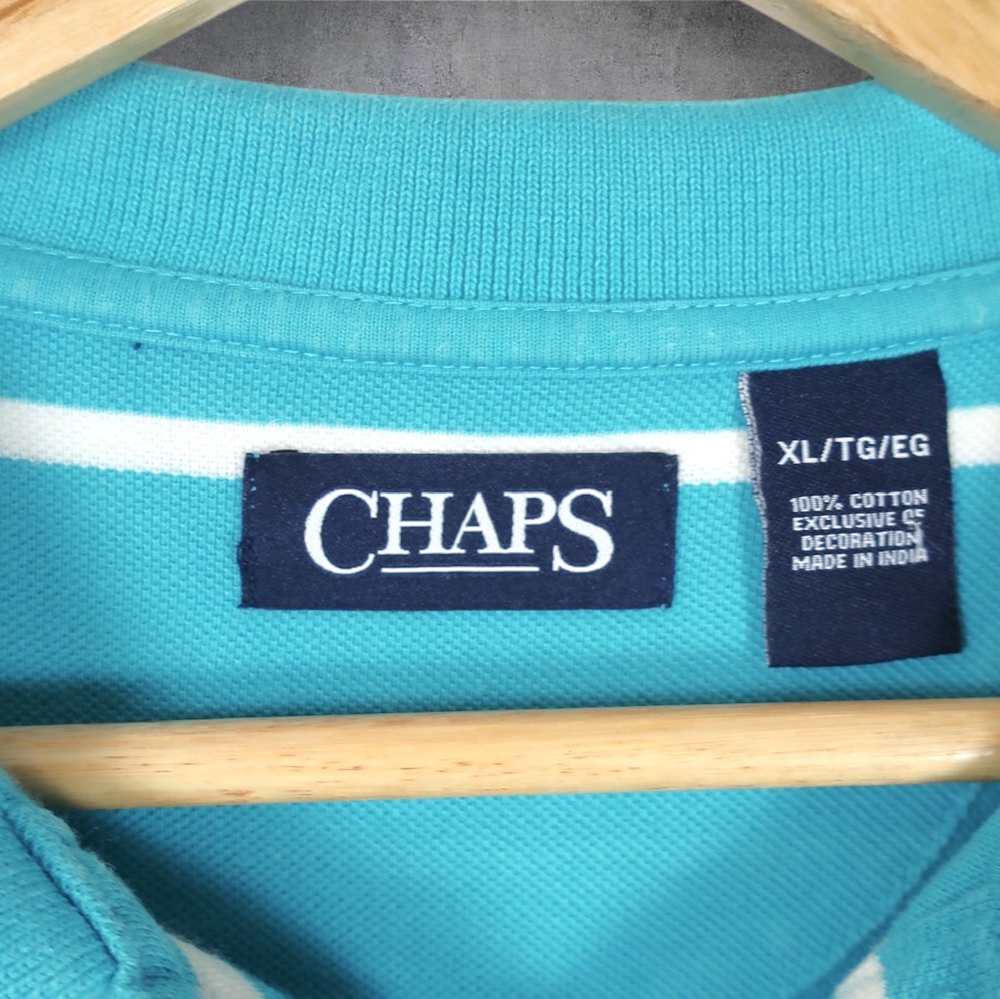 VINTAGE CHAPS POLO SHIRT - XL
