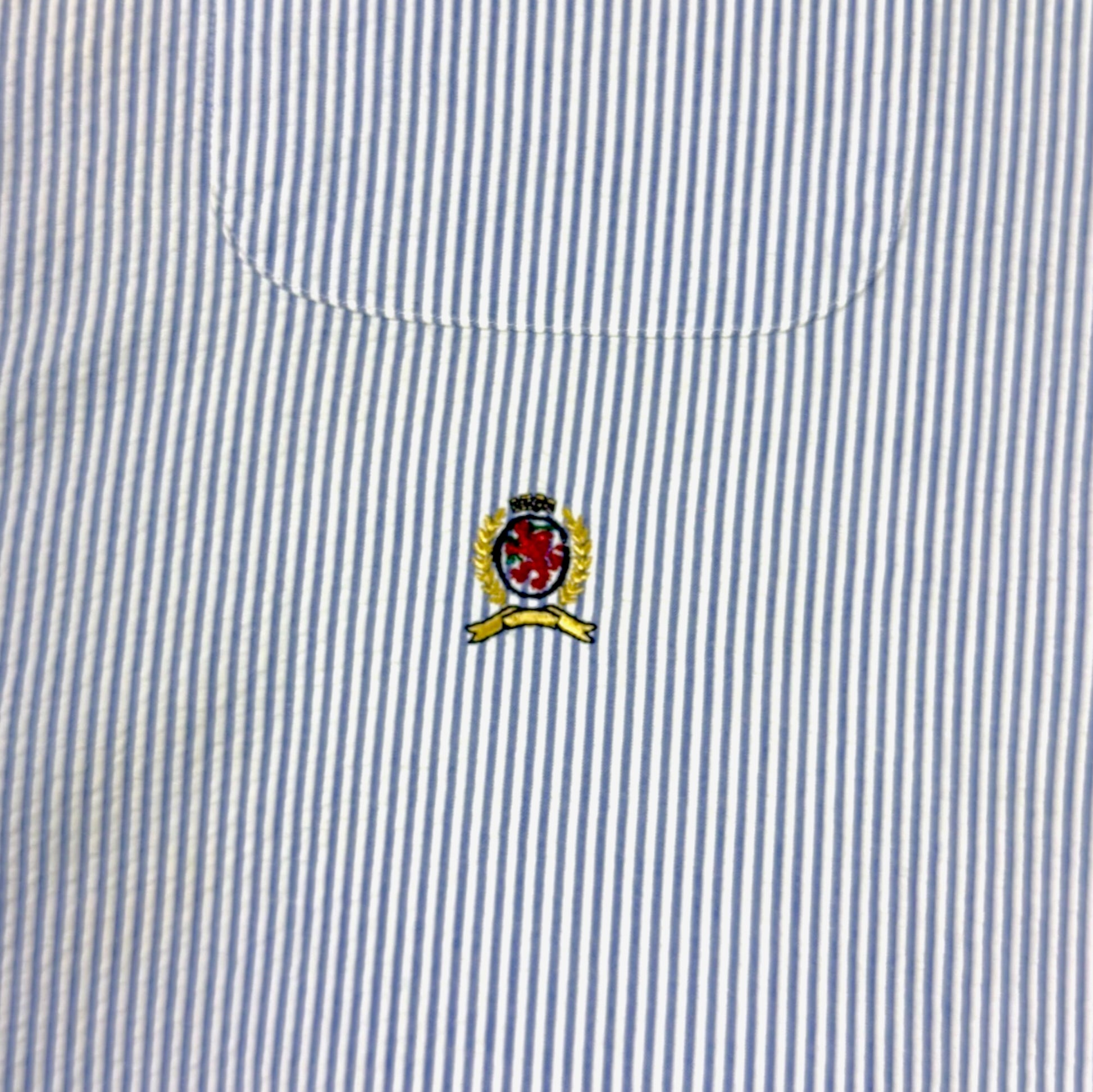VINTAGE TOMMY HILFIGER BUTTON-UP SHIRT - XXL