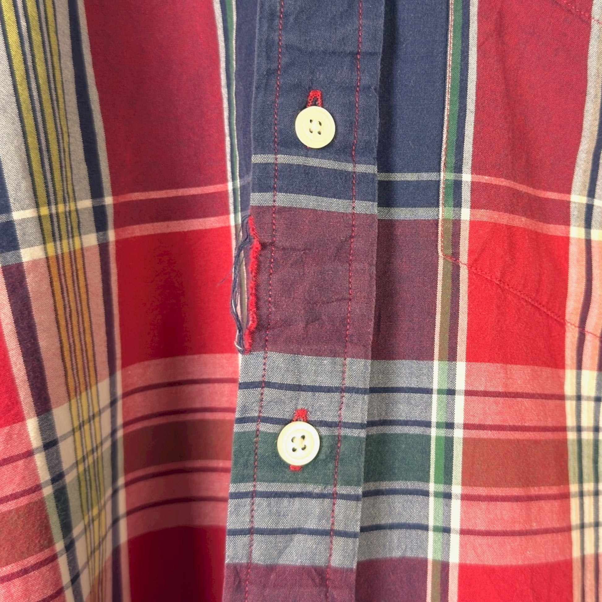 VINTAGE NAUTICA BUTTON-UP SHIRT - XL
