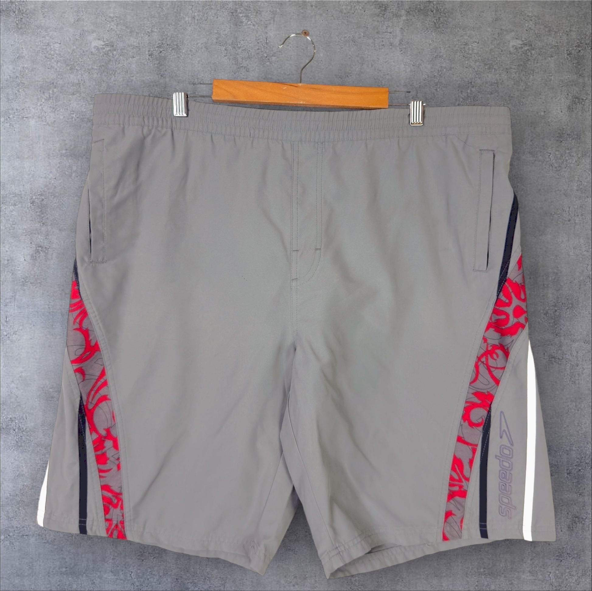 VINTAGE SPEEDO BOARD SHORTS - XL