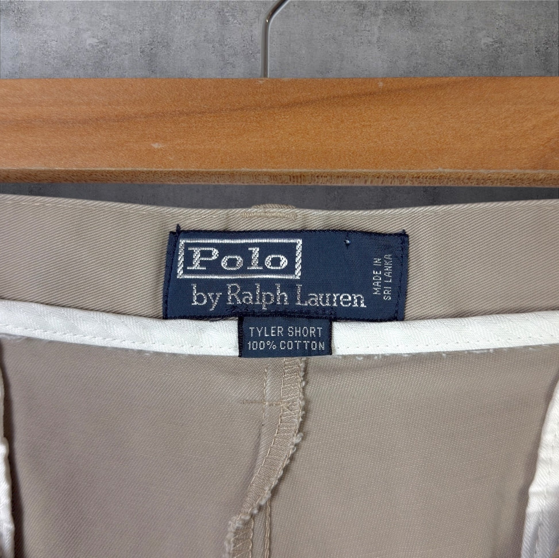 VINTAGE RALPH LAUREN TAILORED SHORTS - 38"